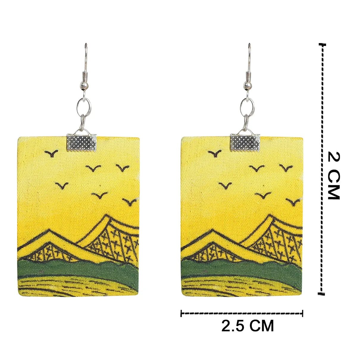 Dreaming Urban Naari Bohemian Multi Color Handmade Drop (Earrings) HP - ER - KHOJ.CITY