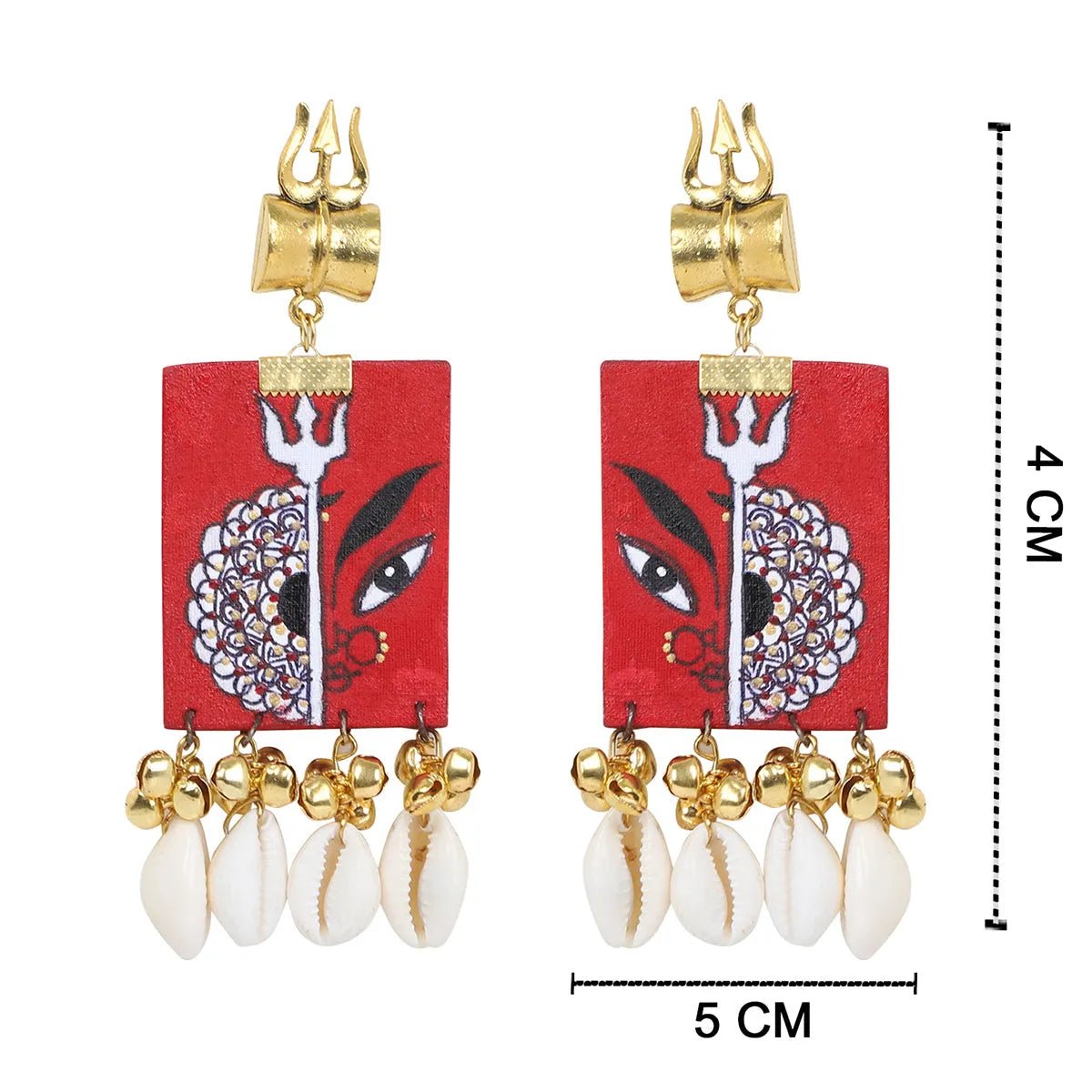 Durga Mandala Classic Multi Color Handmade (Necklace set) HP - NP - KHOJ.CITY