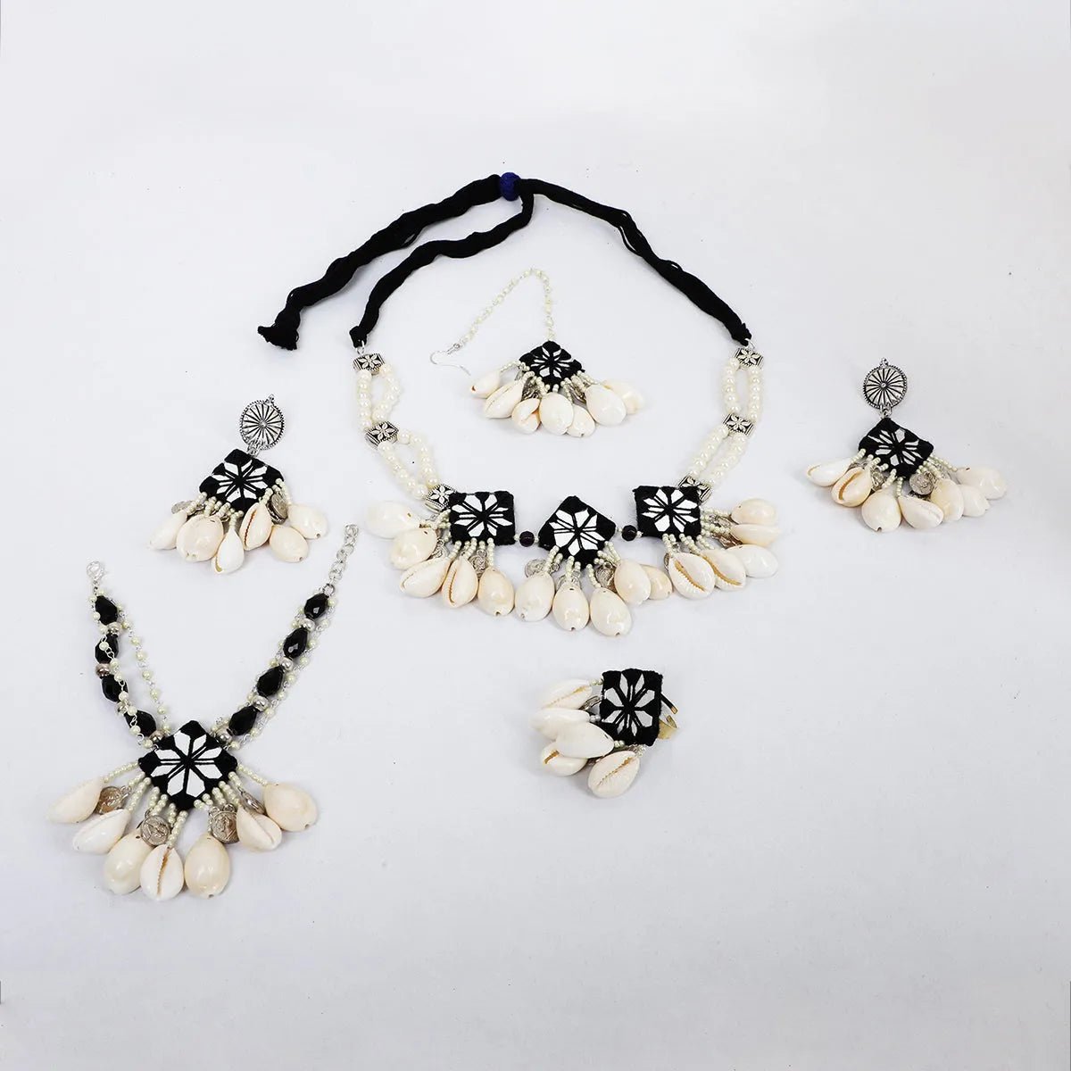 Ebony Multi Color Handmade (Shaadi set) HM - NP - KHOJ.CITY