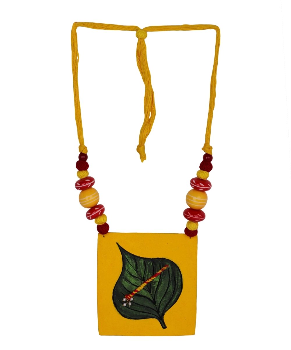 Gopala Traditional Multi Color Hand Painted (Necklace Set) HP - NP - 041 - KHOJ.CITY