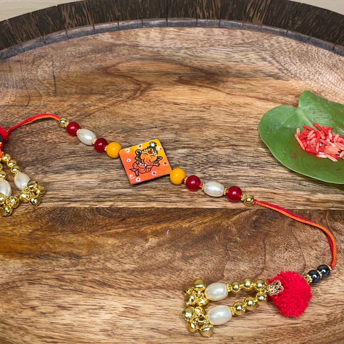 Handmade Rakhi Hamper - 018 - KHOJ.CITY