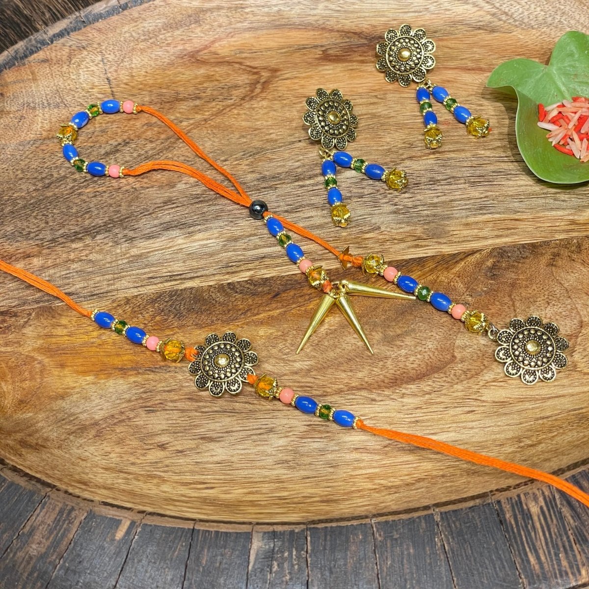 Handmade Rakhi Hamper - 022 - KHOJ.CITY