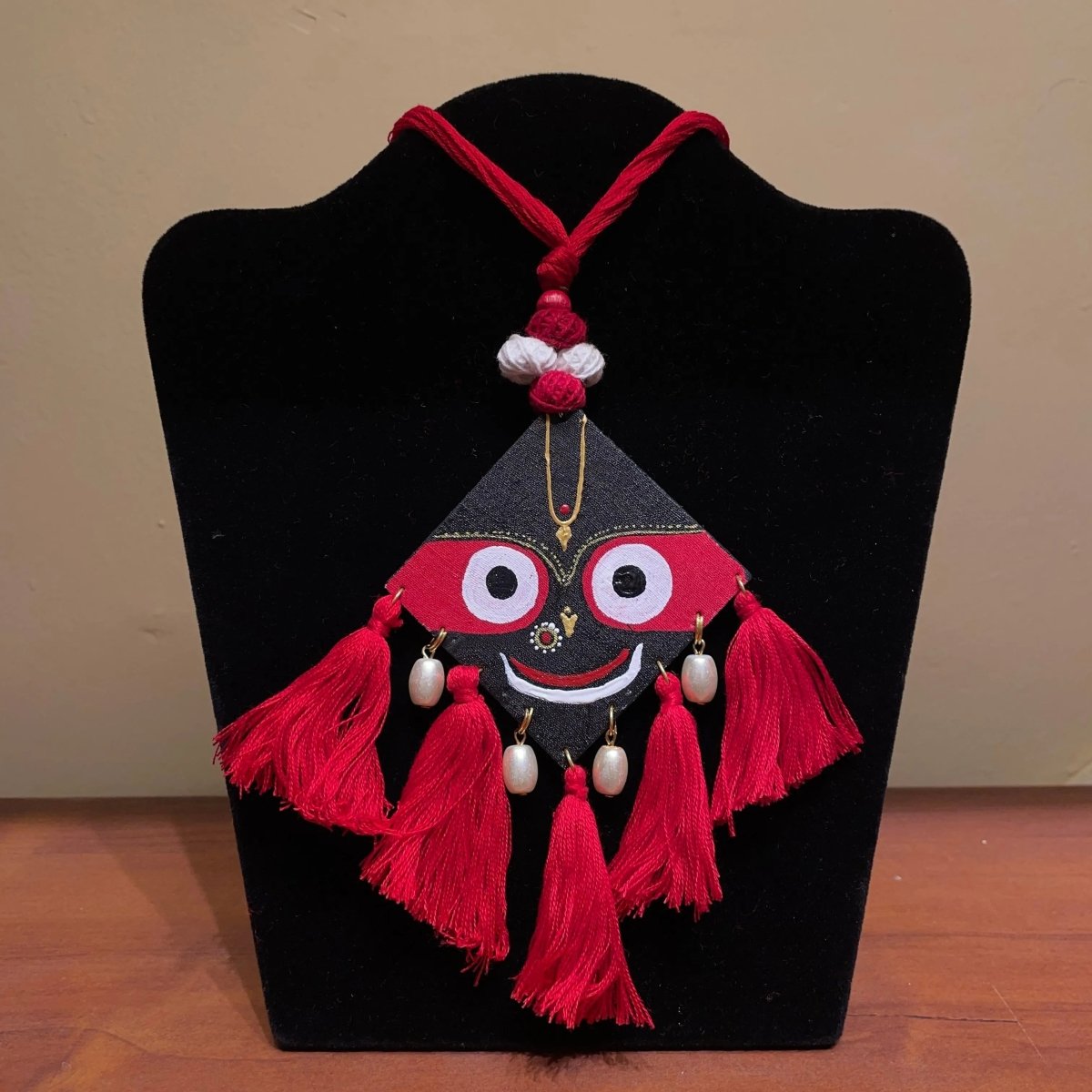 Hari Jagannath Traditional Multi Color Hand Painted (Necklace) HP - NP - 148 - KHOJ.CITY