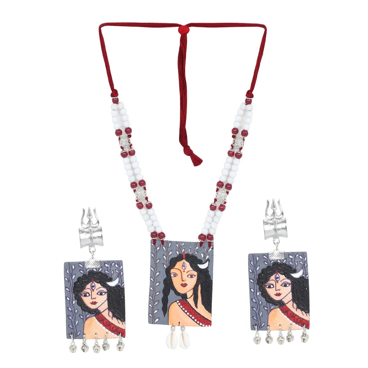 Jyestha Traditional Multi Color Handmade (Necklace set) HP - NP - KHOJ.CITY