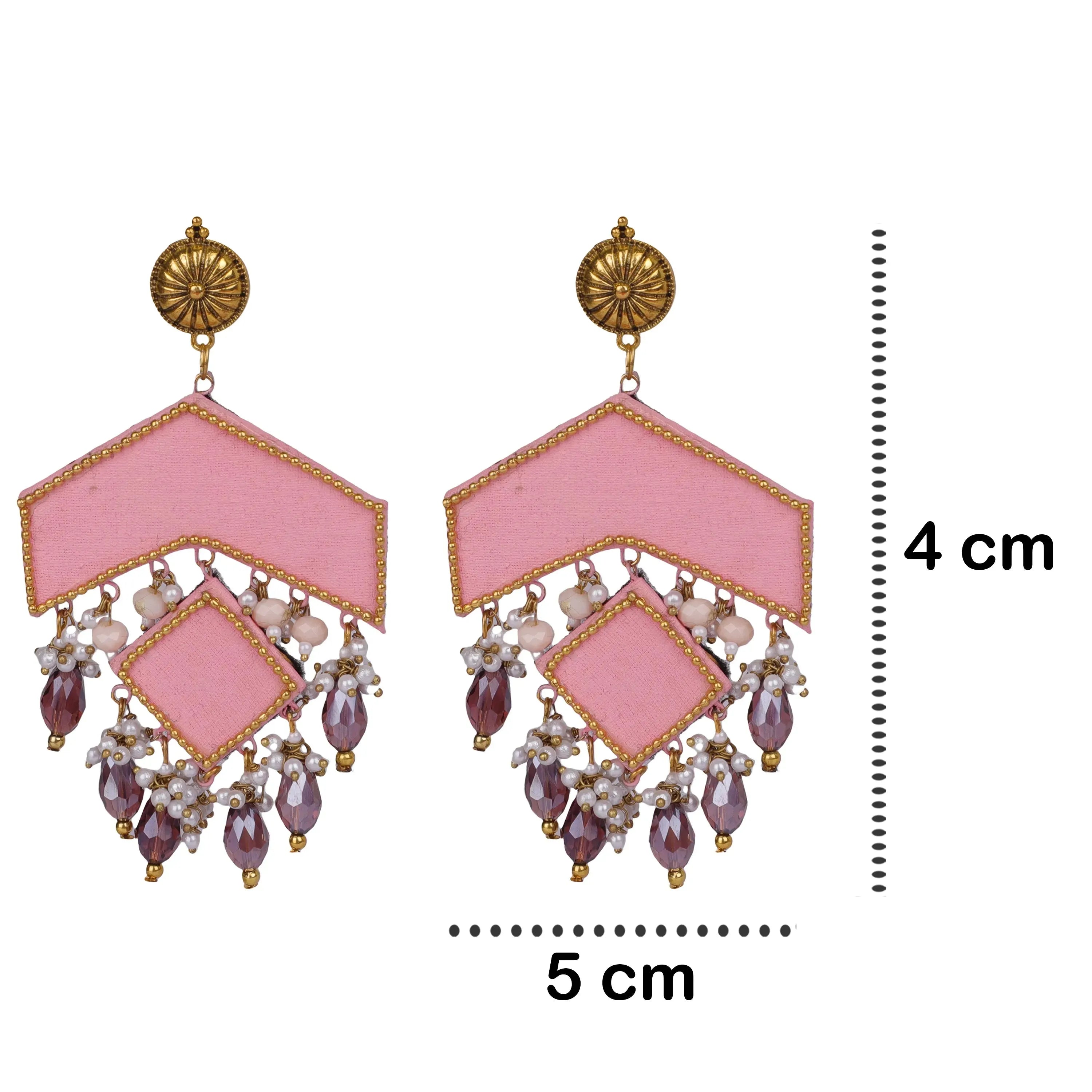 Amant Bohemian Multi Color Hand Painted (Necklace Set) HP-NP-170 - KHOJ.CITY