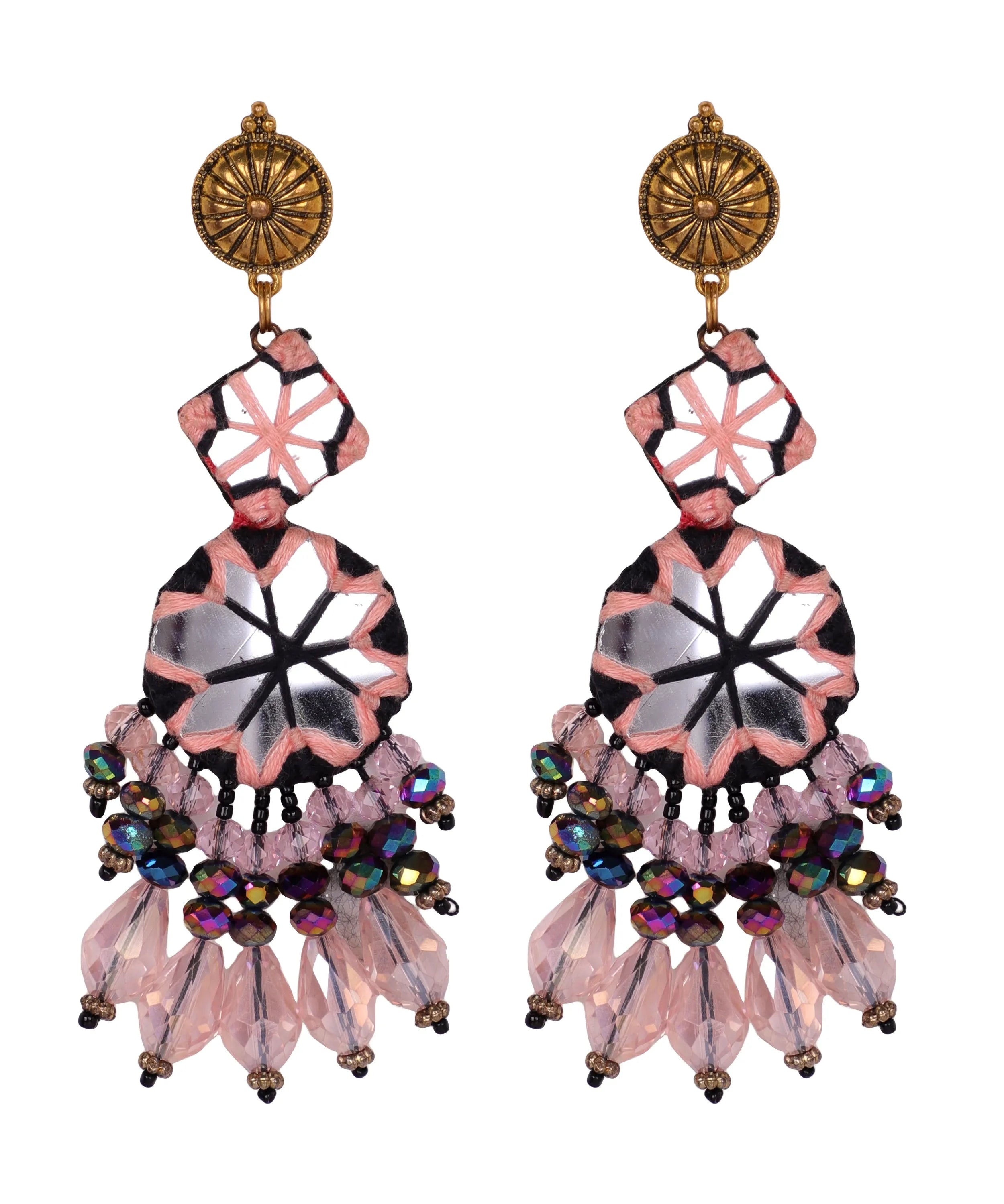 Anvi Classic Multi Color Handmade Bridal Jewelry (Shaadi Set) -007 - KHOJ.CITY