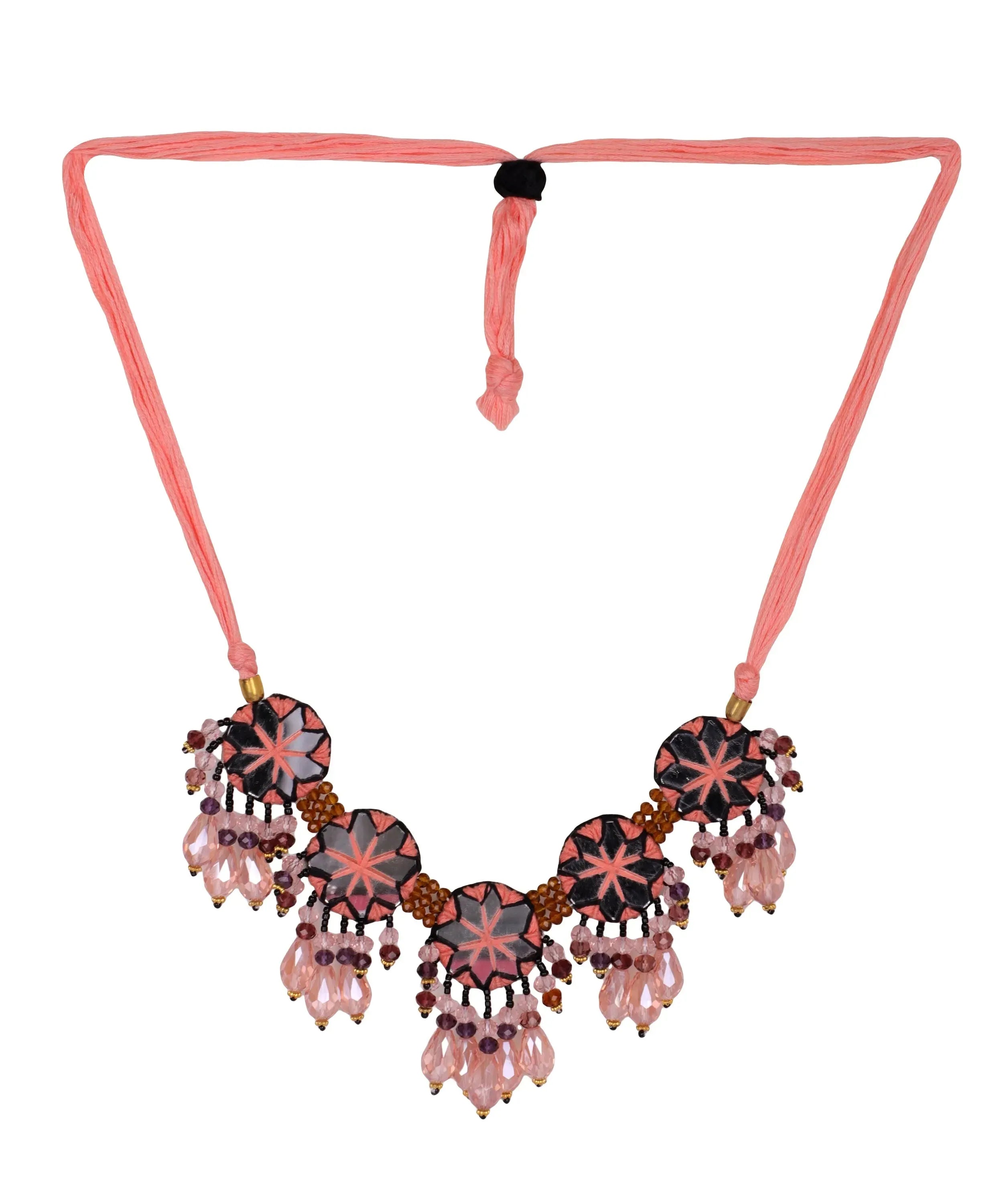 Anvi Classic Multi Color Handmade Bridal Jewelry (Shaadi Set) -007 - KHOJ.CITY