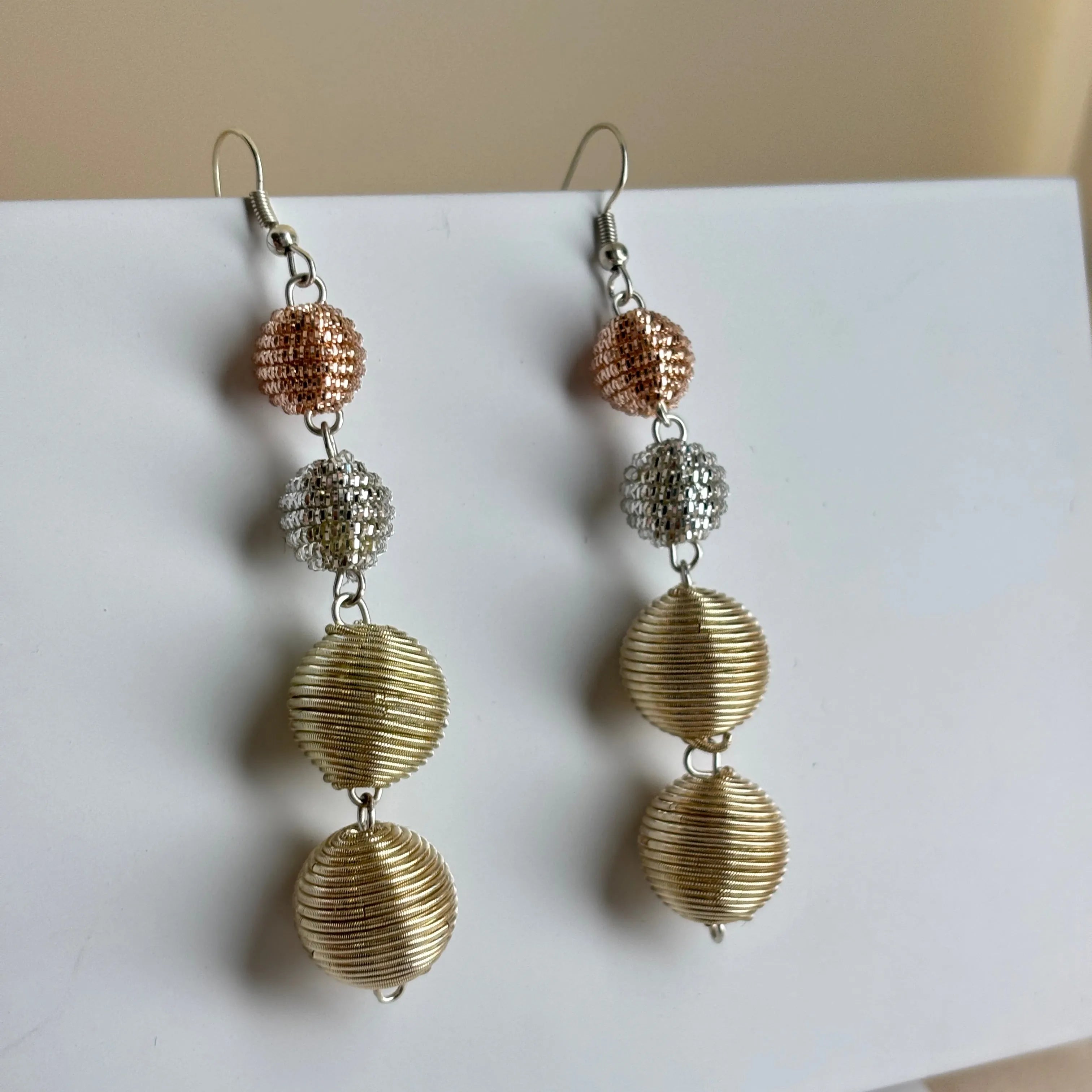 Glittery Bling love (Earrings) HP-ER-258 - KHOJ.CITY