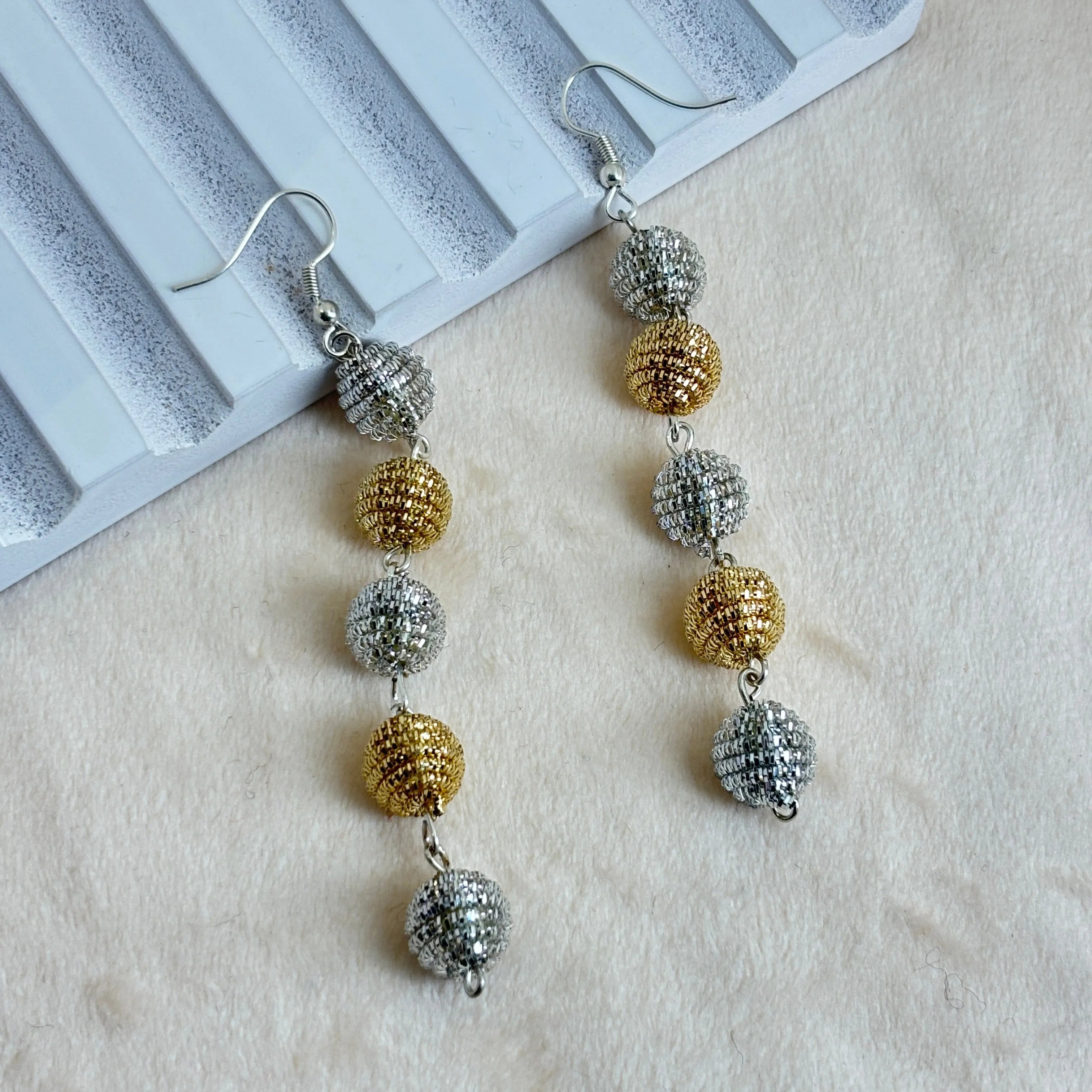 Glittery Bling love (Earrings) HP-ER-259 - KHOJ.CITY
