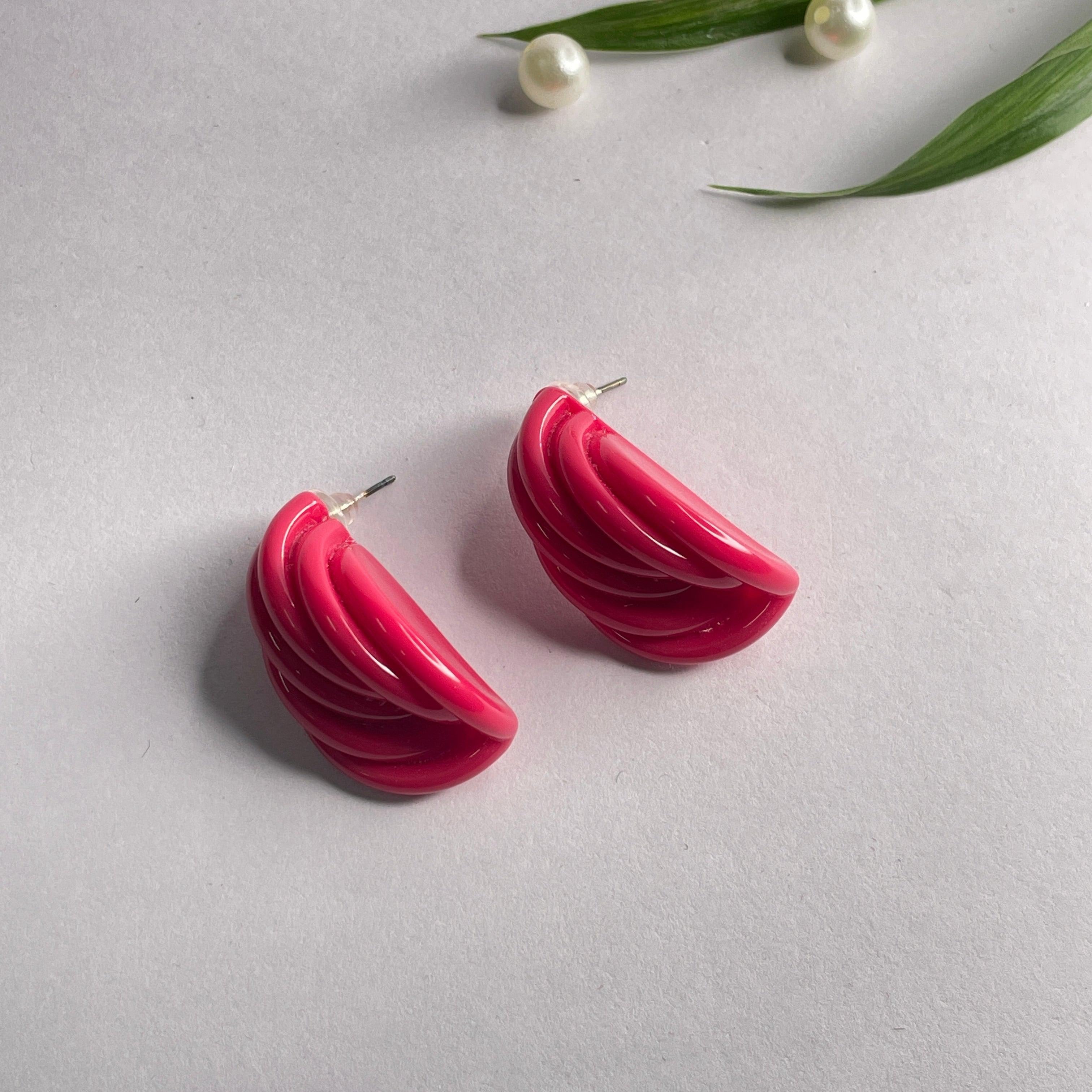 Handmade Acrylic (Earring ) United By Craft - 644 - KHOJ.CITY
