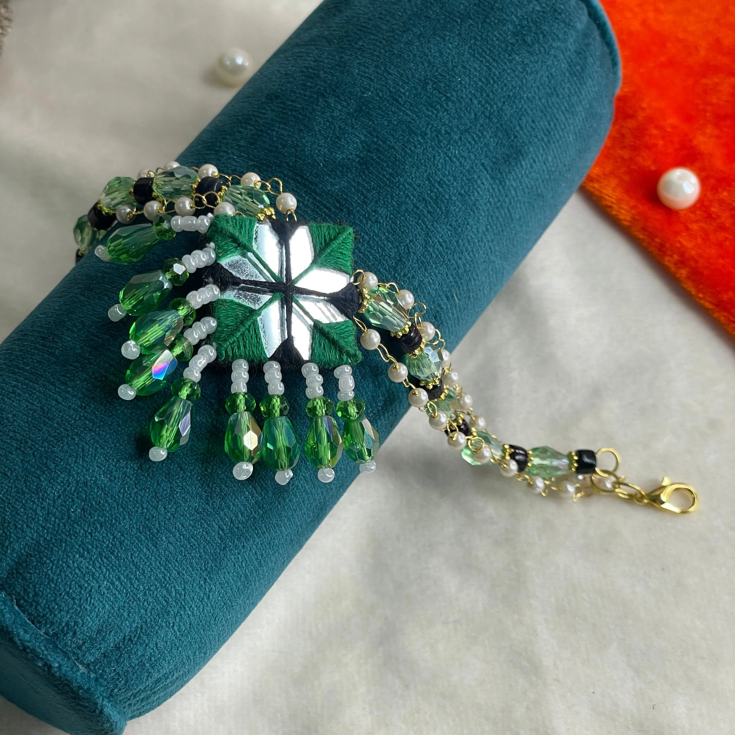 Vajra Traditional Multi Color Handmade (Bracelet) HM-BR-002 - KHOJ.CITY