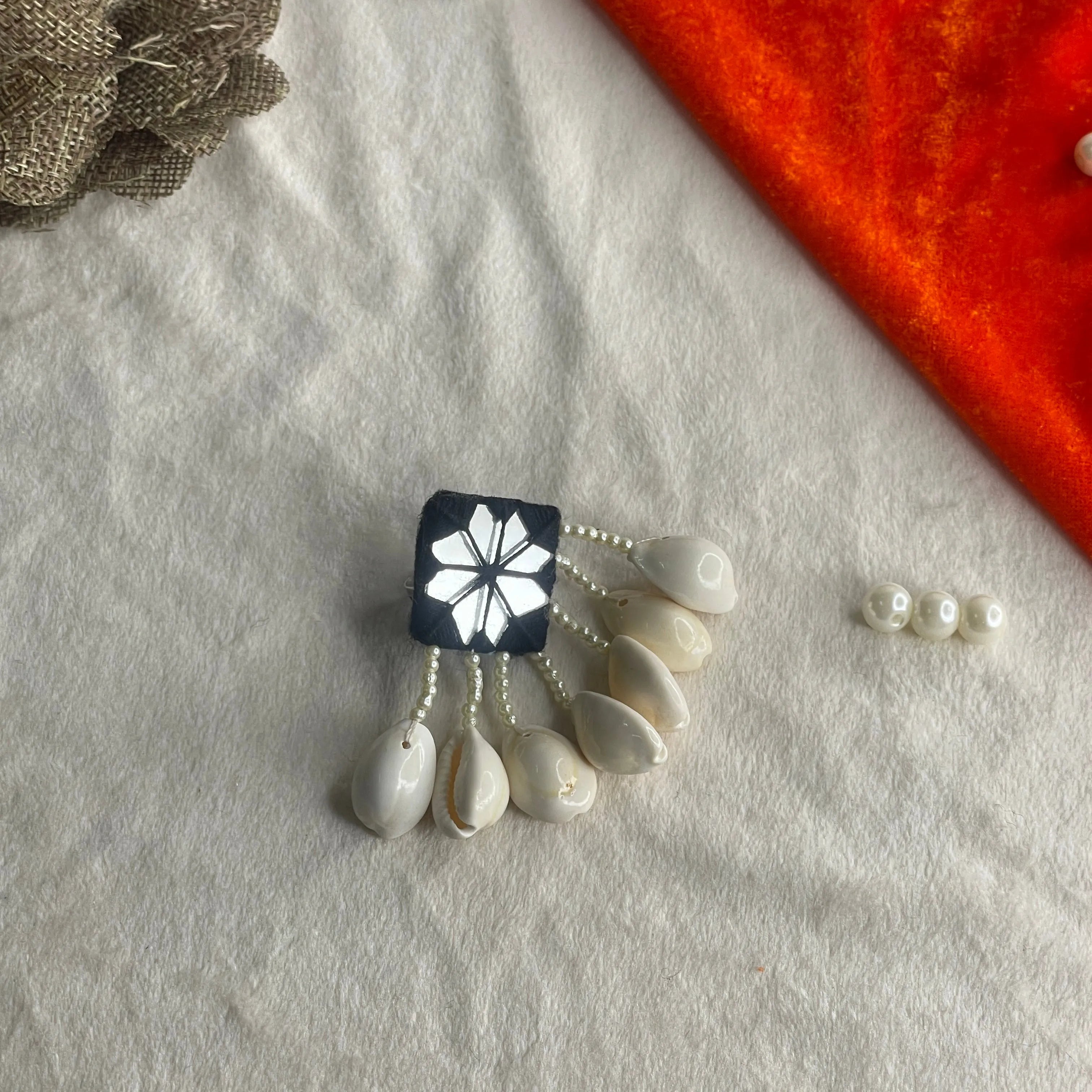 Ebony Classic Multi Color Handmade (Ring) HM-RG-005 - KHOJ.CITY