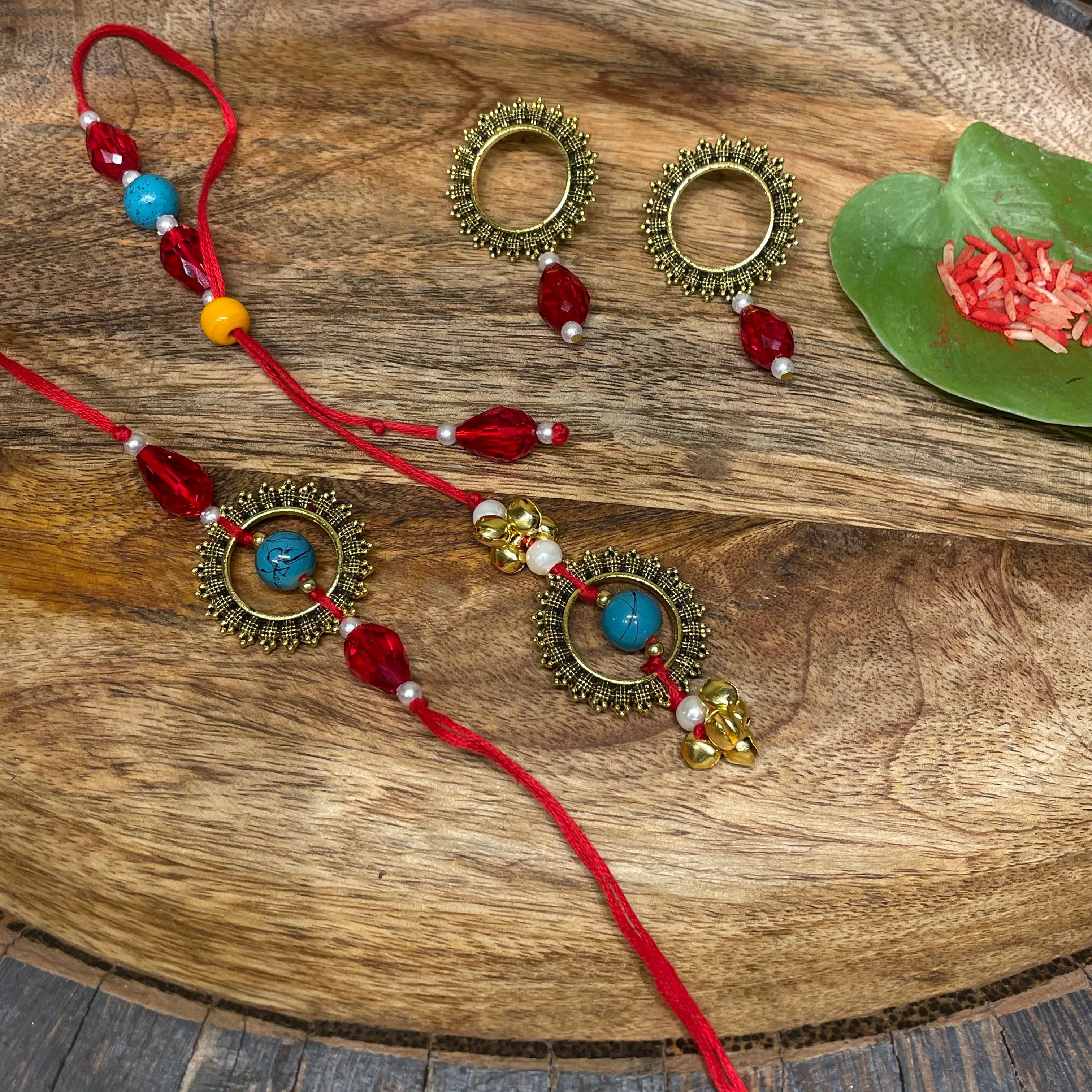 Handmade Rakhi Hamper - 021 - KHOJ.CITY