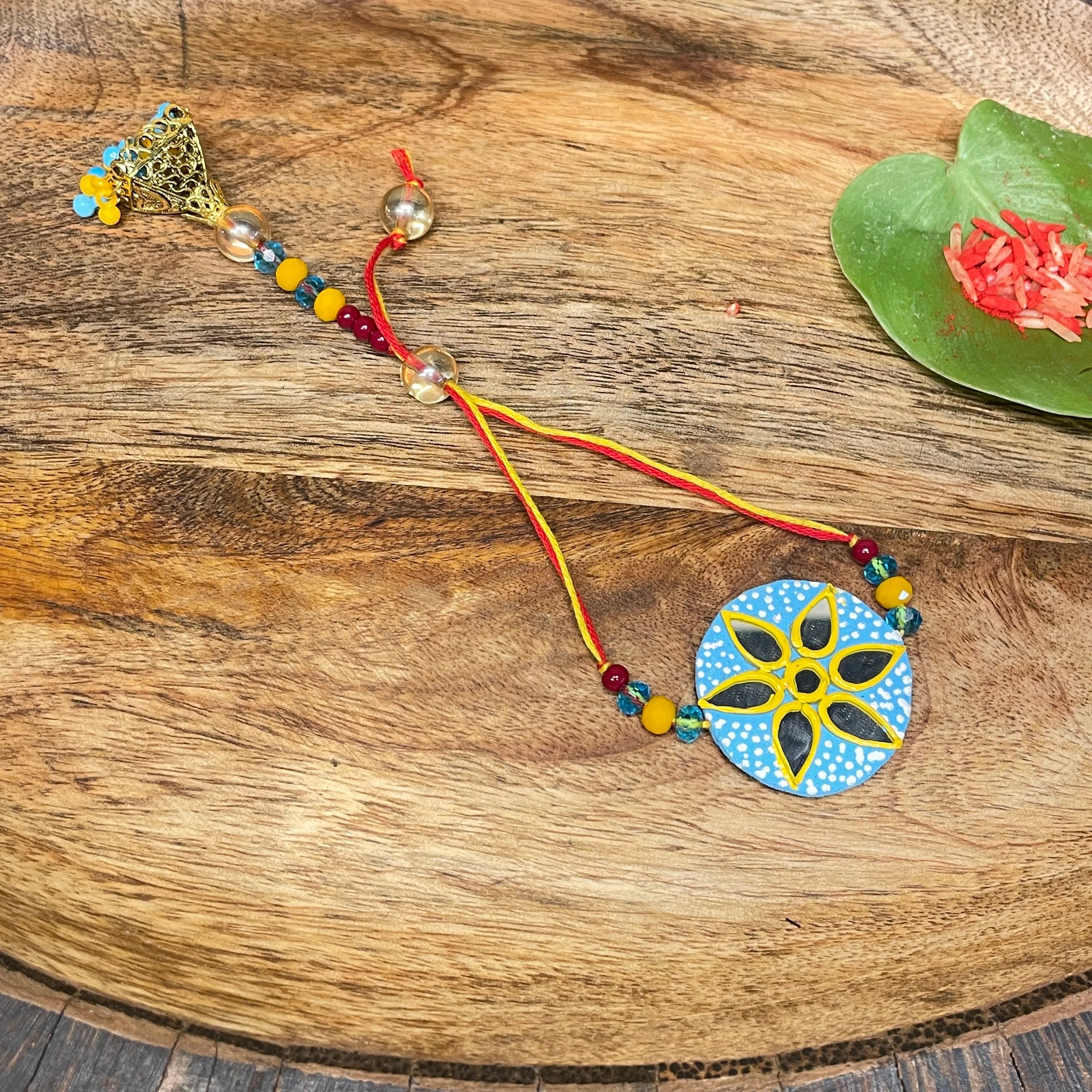 Handmade Rakhi Hamper - 023 - KHOJ.CITY