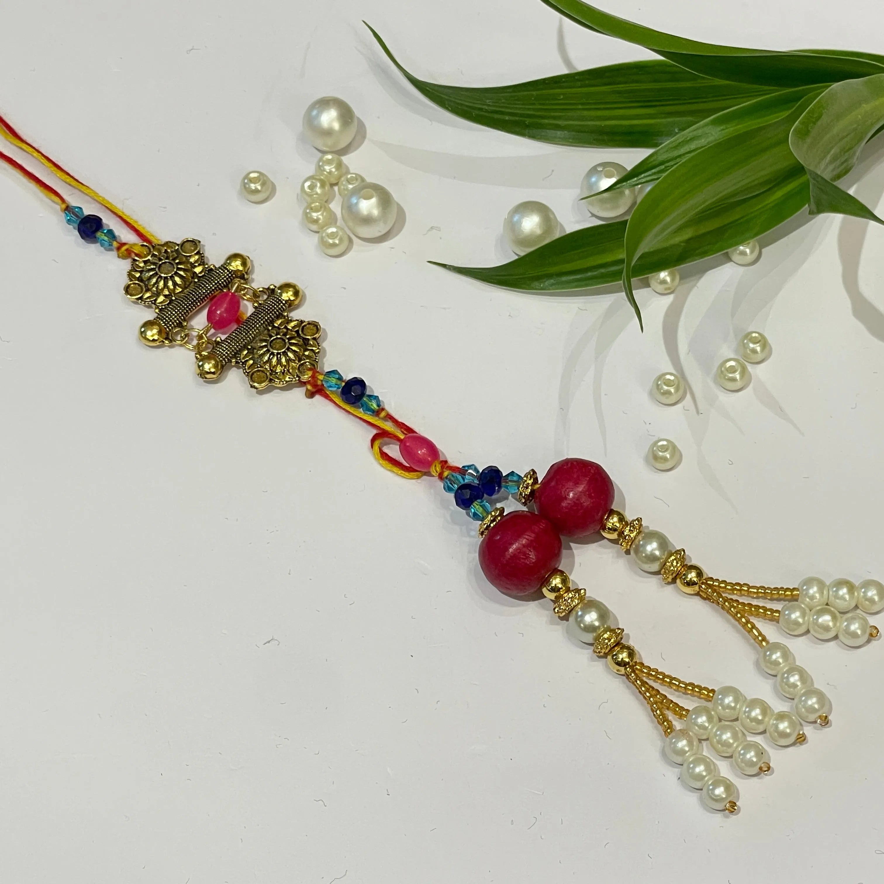 Handmade Rakhi Hamper - 024 - KHOJ.CITY