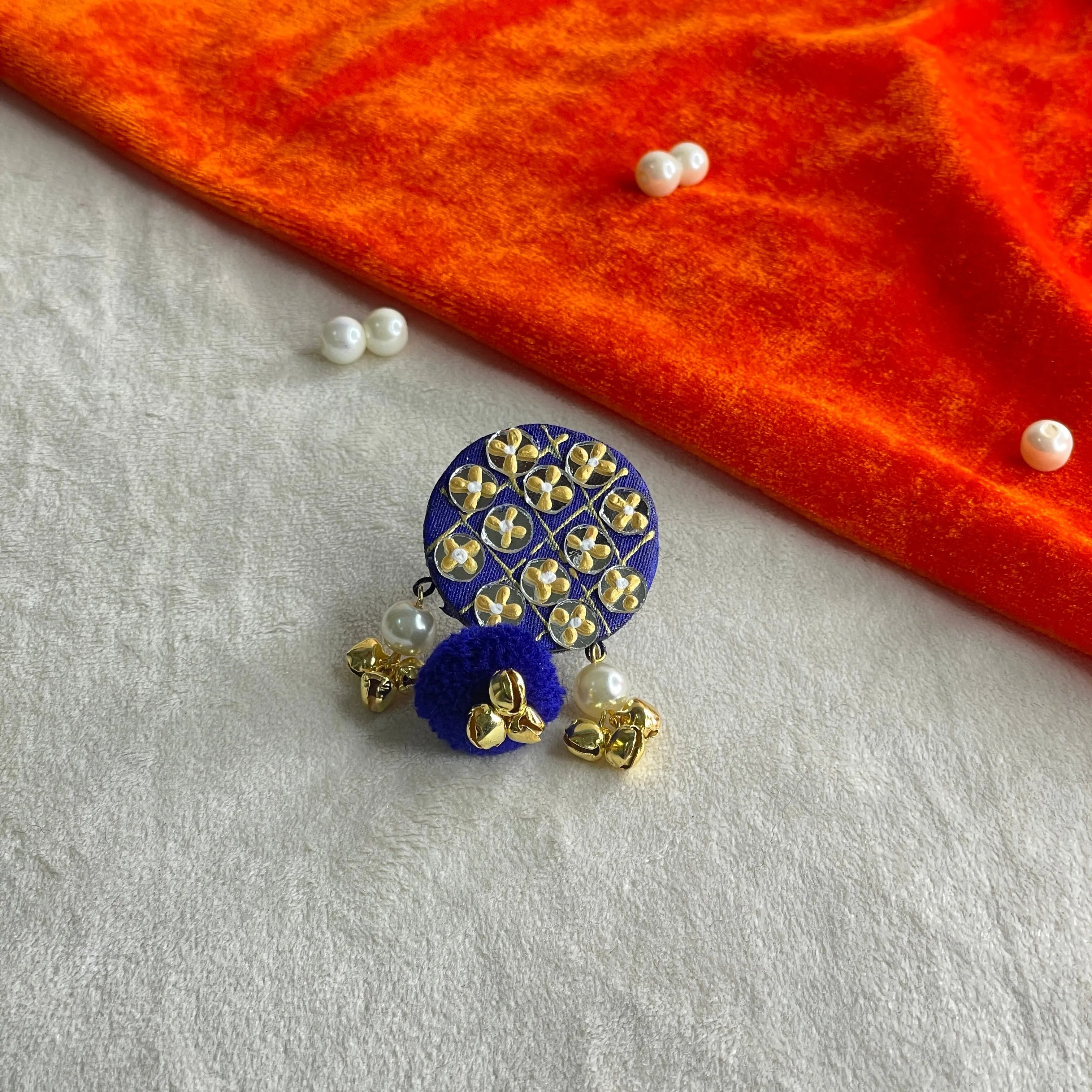 Azure Classic Multi Color Hand Painted (Ring) HP-RG-016 - KHOJ.CITY