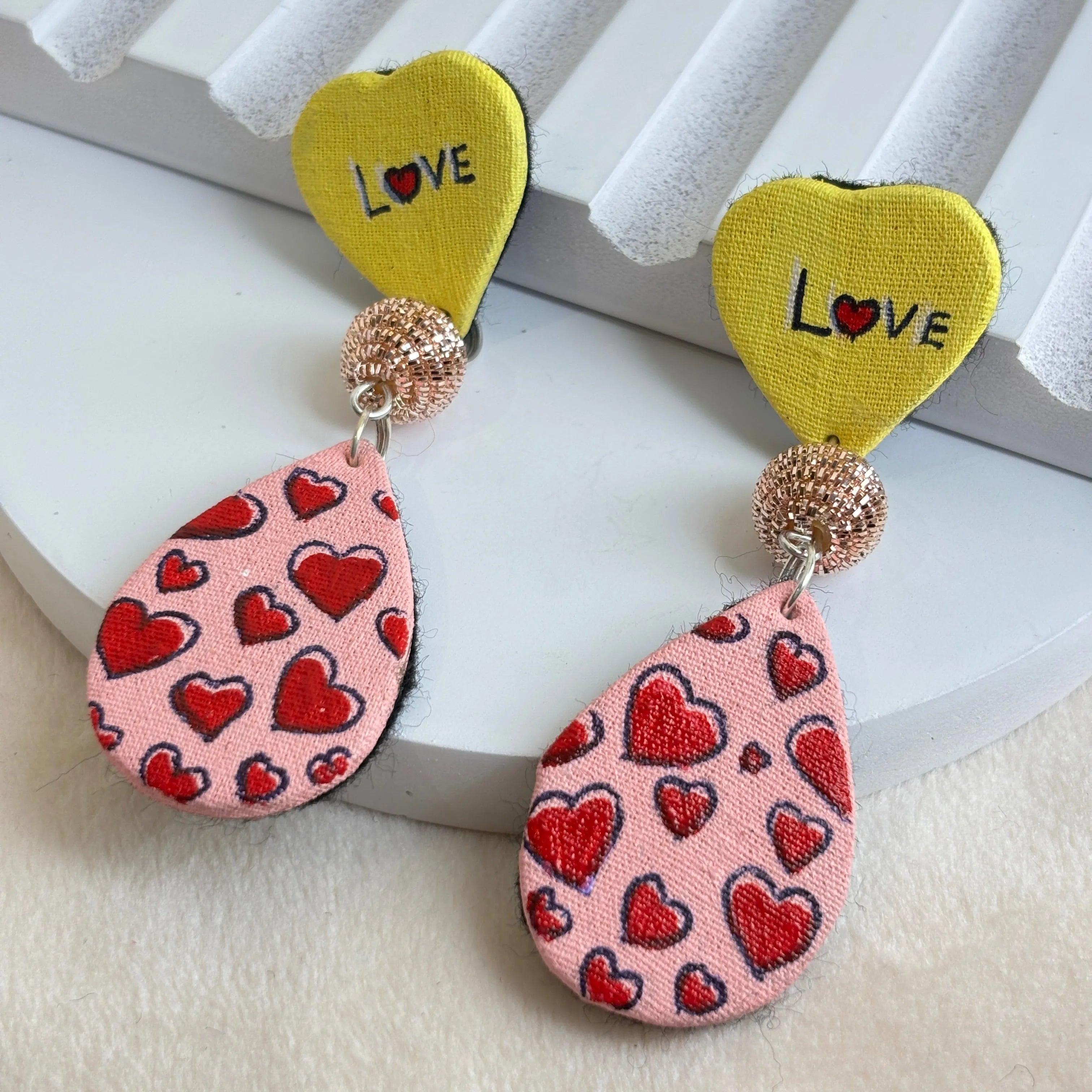 Heart Bling love (Earrings) HP-ER-248 - KHOJ.CITY