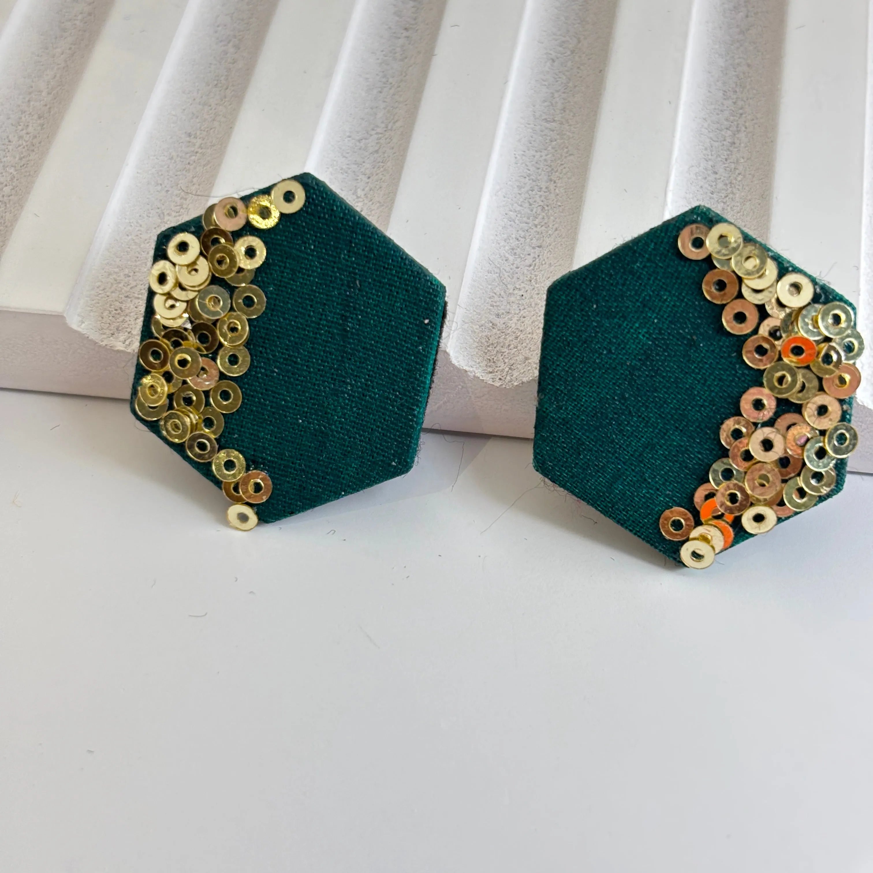 Mini Classic Multi Color Hand Painted Stud (Earrings) HP-ER-238 - KHOJ.CITY