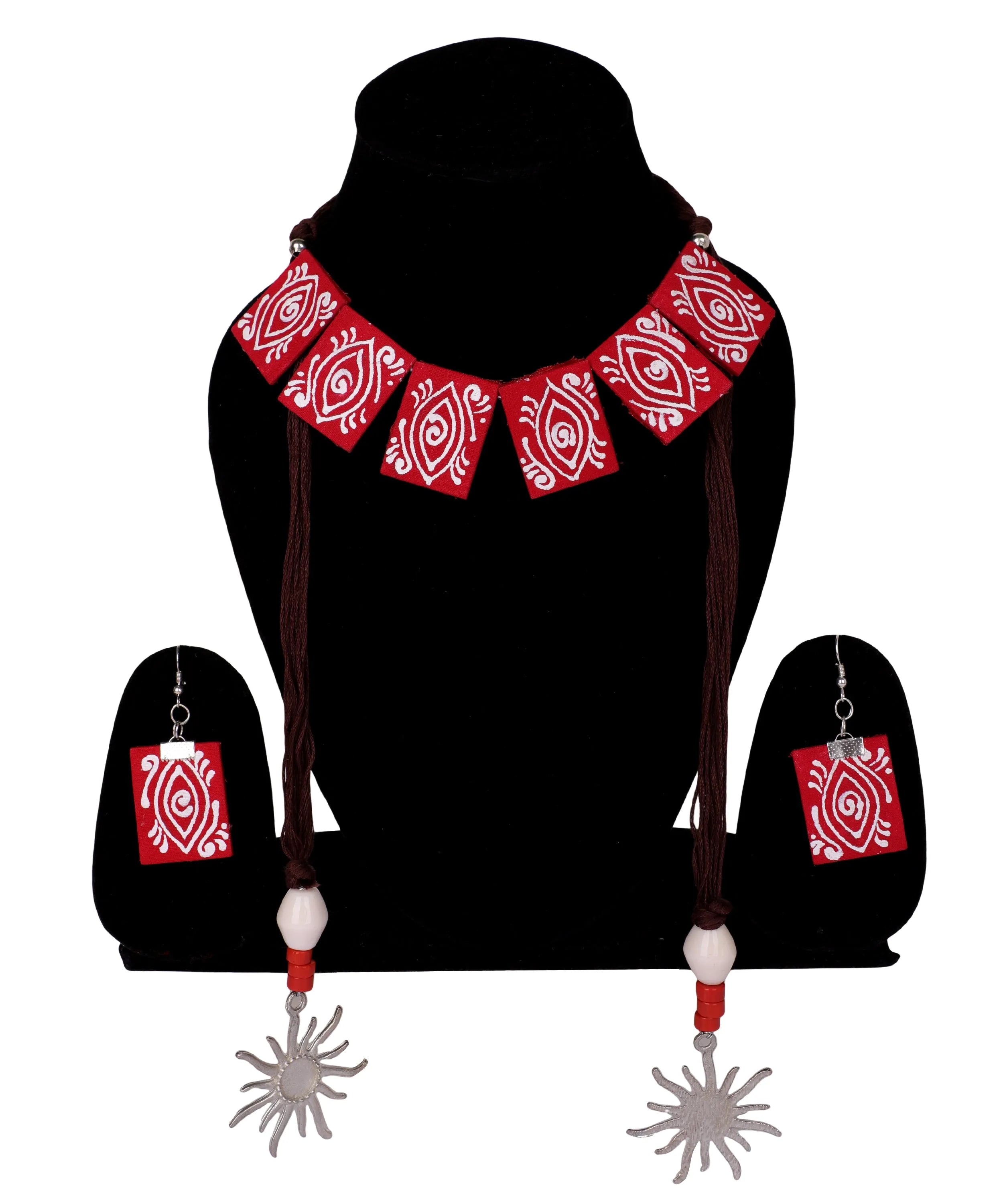 Misha Classic Multi Color Hand Painted (Choker Set) HP-NP-060 - KHOJ.CITY