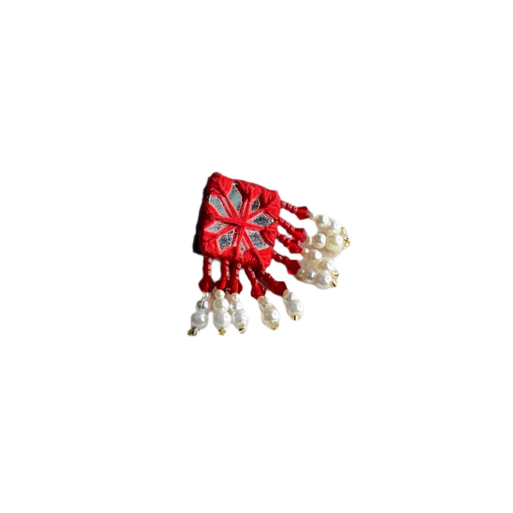 Raani Mirror Traditional Multi Color Handmade (Ring) HM-RG-010 - KHOJ.CITY