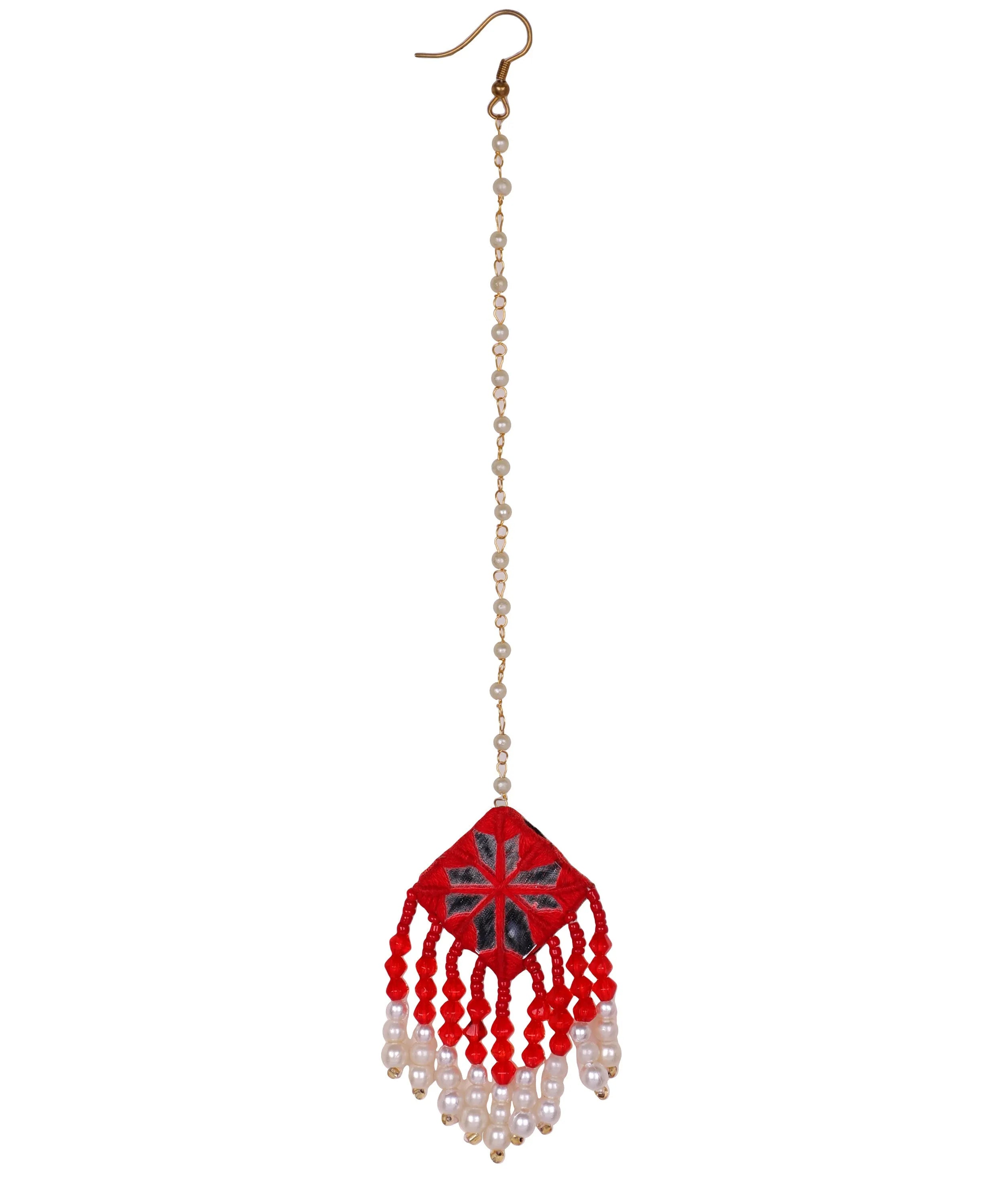 Raani Mirror Traditional Multi Color Handmade Bridal Jewelry (Shaadi Set) -010 - KHOJ.CITY