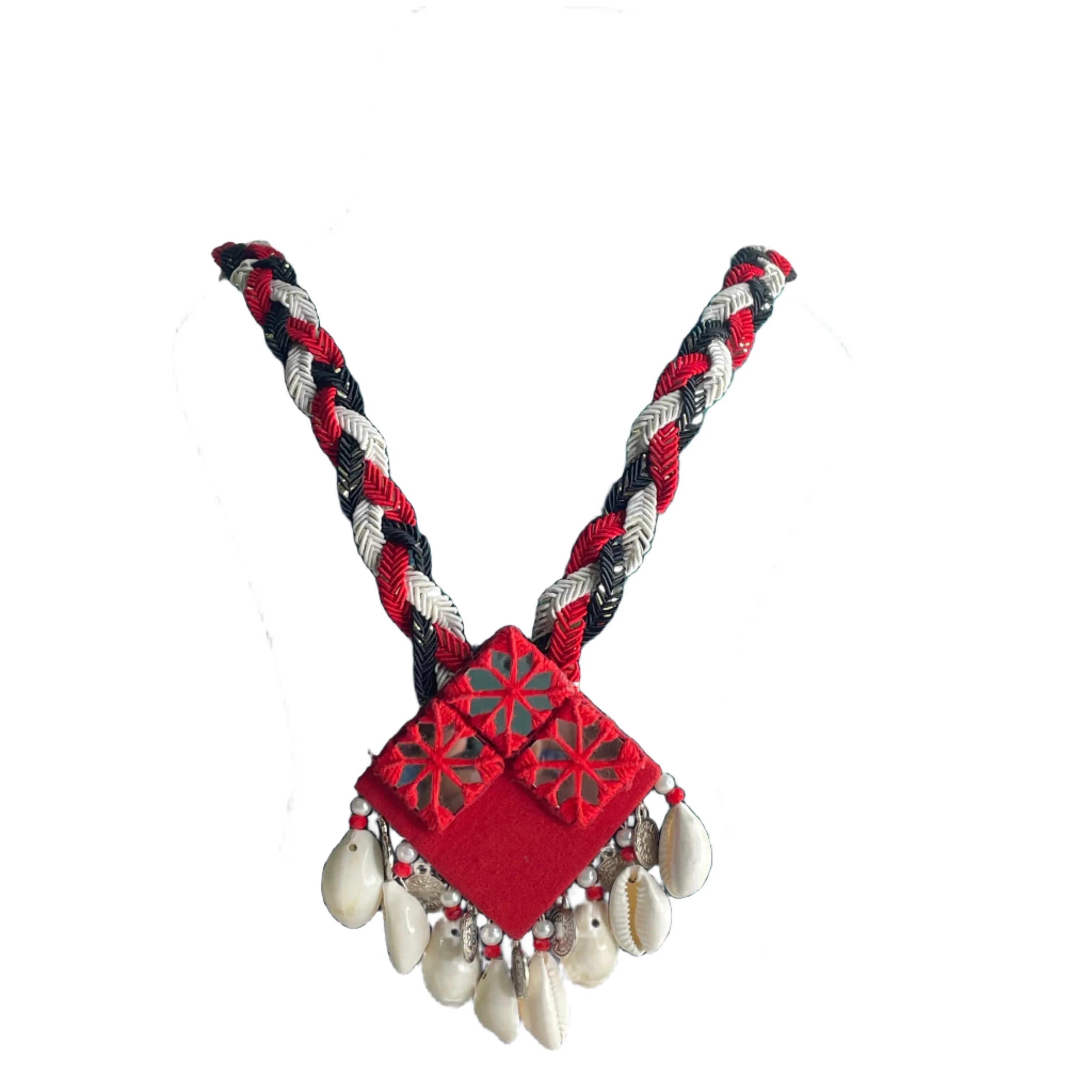 Ruby Classic Multi Color Handmade (Necklace) HM-NP-023 - KHOJ.CITY
