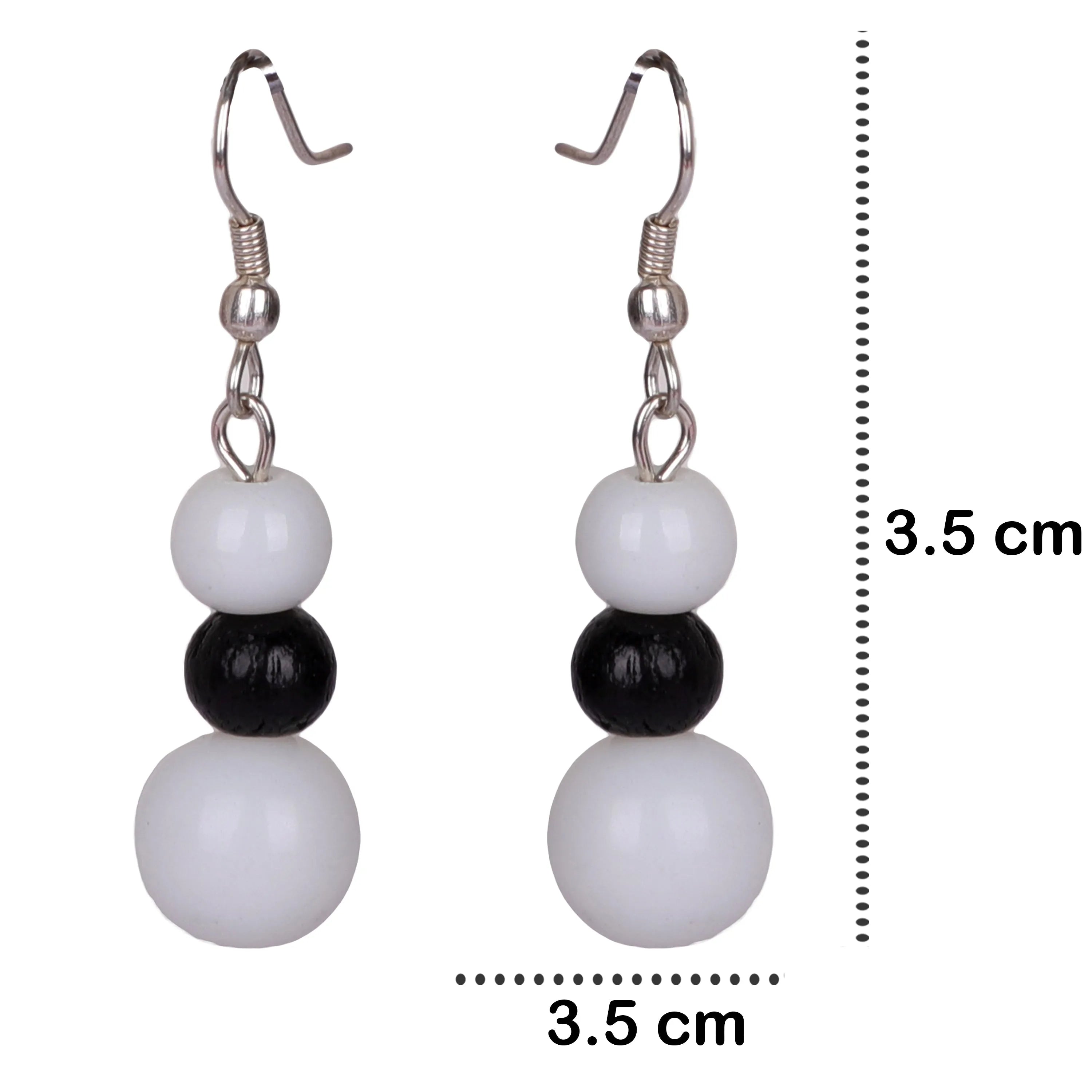 Shadow Tunes Classic Multi Color Hand Painted (Necklace Set) HP-NP-094 - KHOJ.CITY