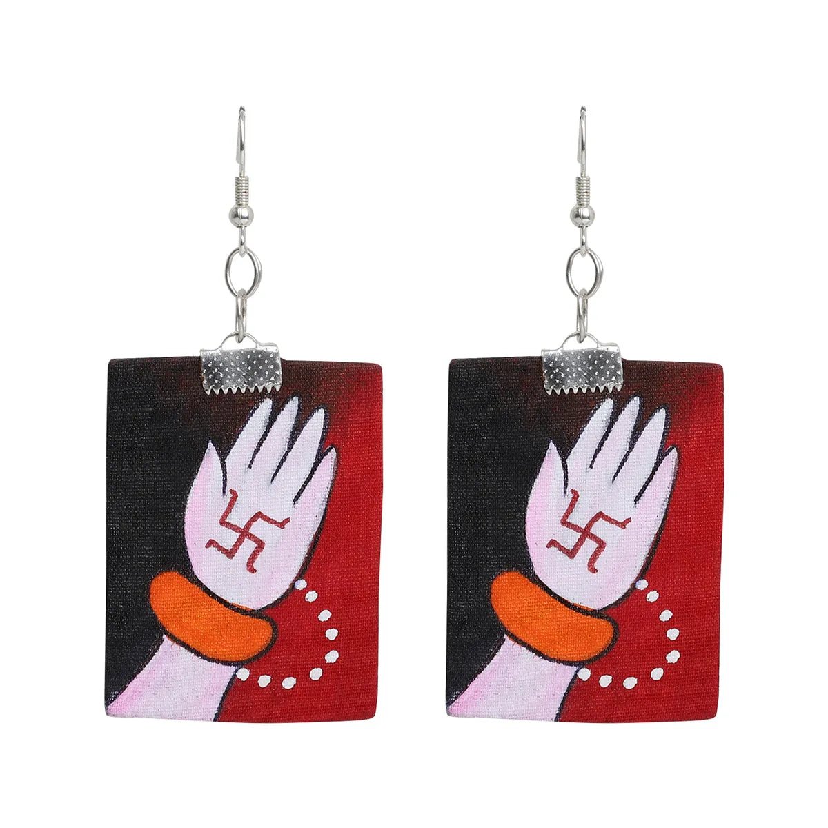 Lambodar Mumbai cha Ganesha Traditional Multi Color Handmade (Necklace set) HP - NP - KHOJ.CITY