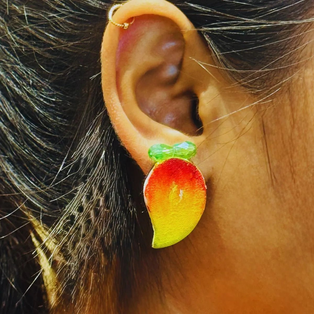 Mango Aam Handmade Drop (Earrings) HP - ER - KHOJ.CITY