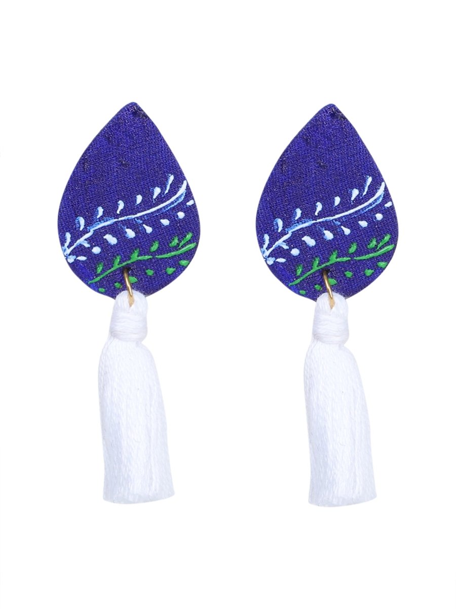 Mini Classic Multi Color Hand Painted Stud (Earrings) HP - ER - 222 - KHOJ.CITY