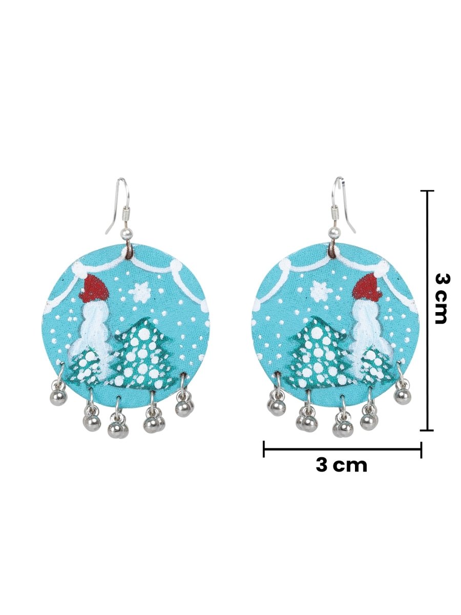 Mini Classic Multi Color Hand Painted Stud (Earrings) HP - ER - 228 - KHOJ.CITY