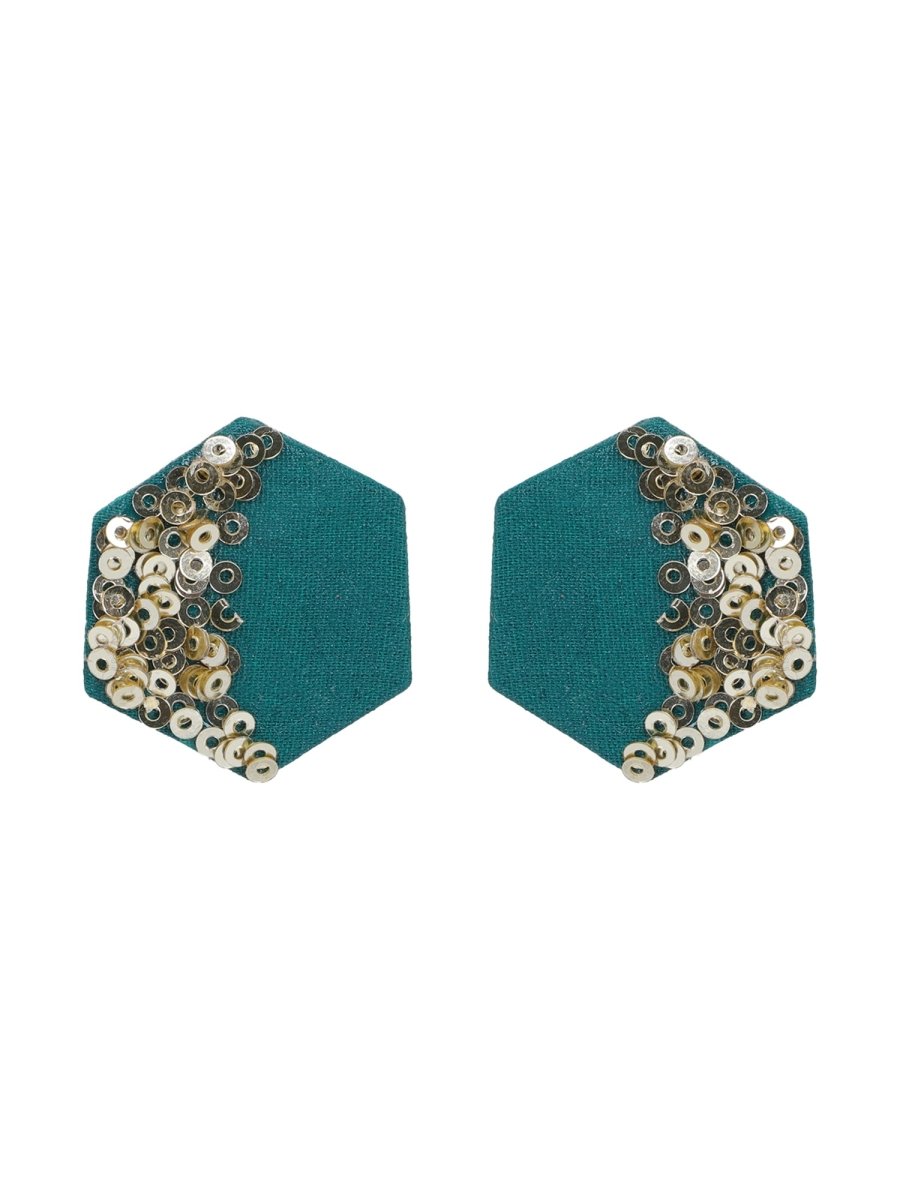 Mini Classic Multi Color Hand Painted Stud (Earrings) HP - ER - 238 - KHOJ.CITY