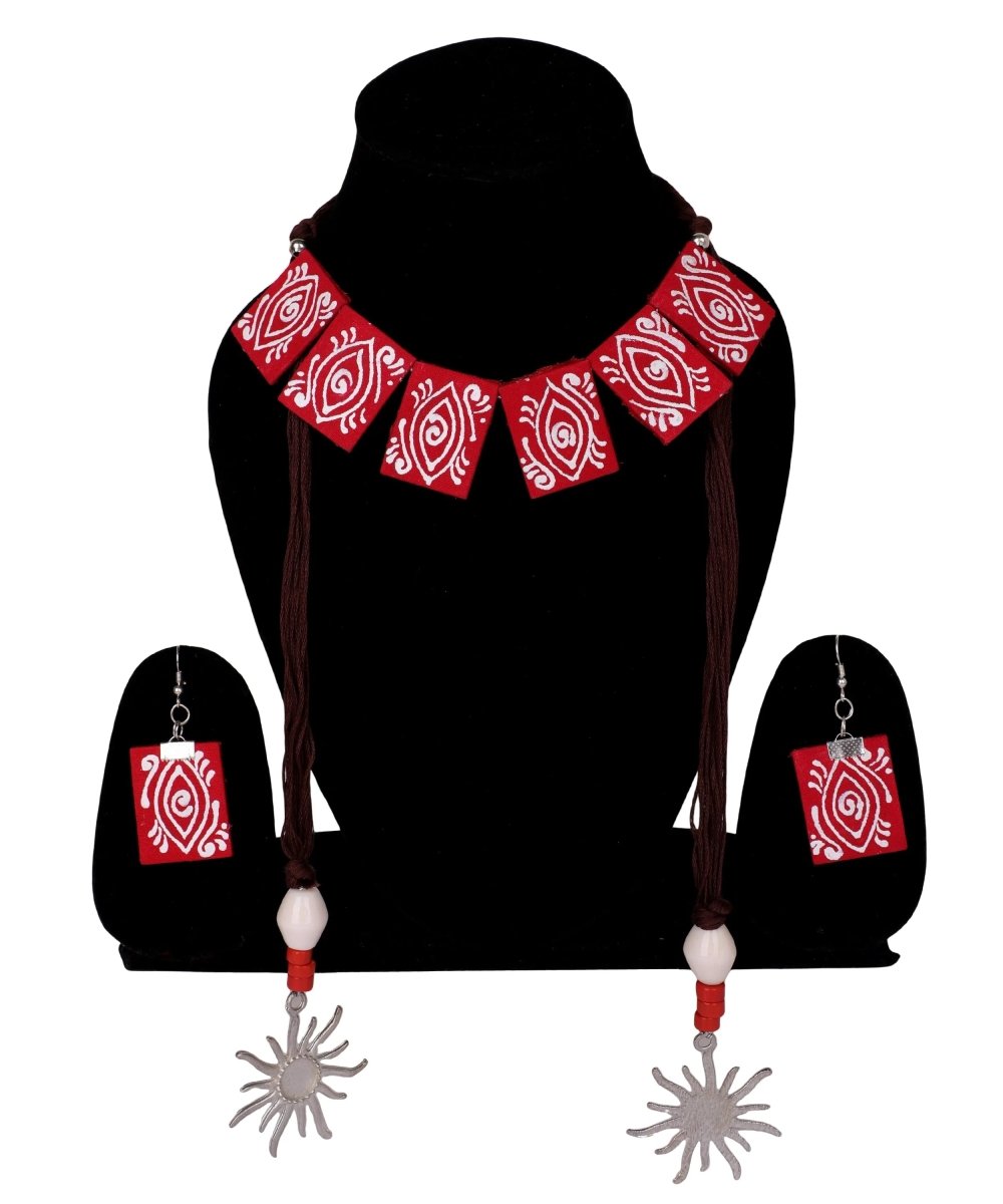 Misha Classic Multi Color Hand Painted (Choker Set) HP - NP - 060 - KHOJ.CITY