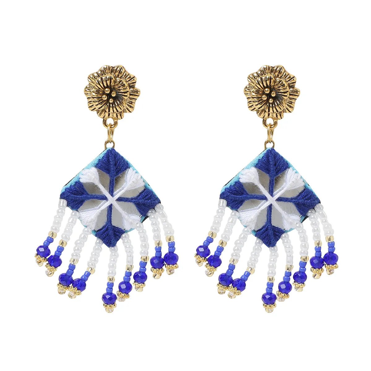 Nivi Mirror Classic Multi Color Handmade (Choker Set) HM - NP - 008 - KHOJ.CITY