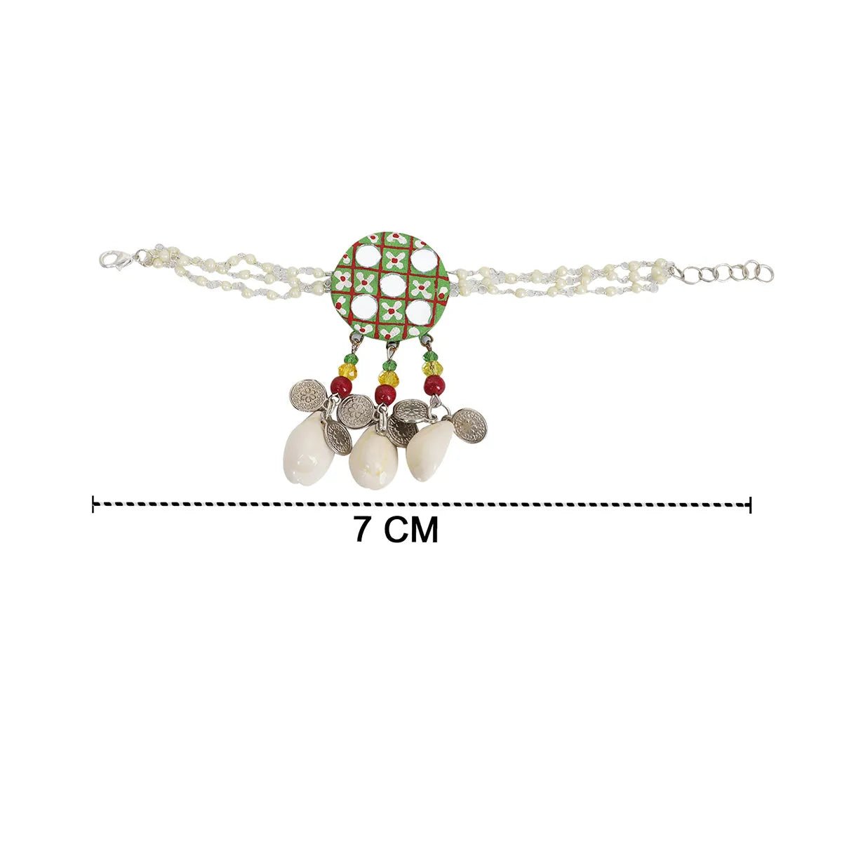 Olive Classic Multi Color Handmade (Bracelet) HM - BR - 024 - KHOJ.CITY