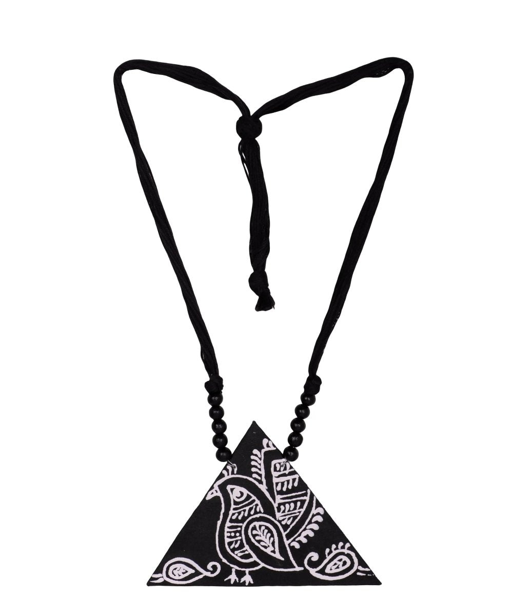 Pakheru Classic Multi Color Hand Painted (Necklace) HP - NP - 081 - KHOJ.CITY