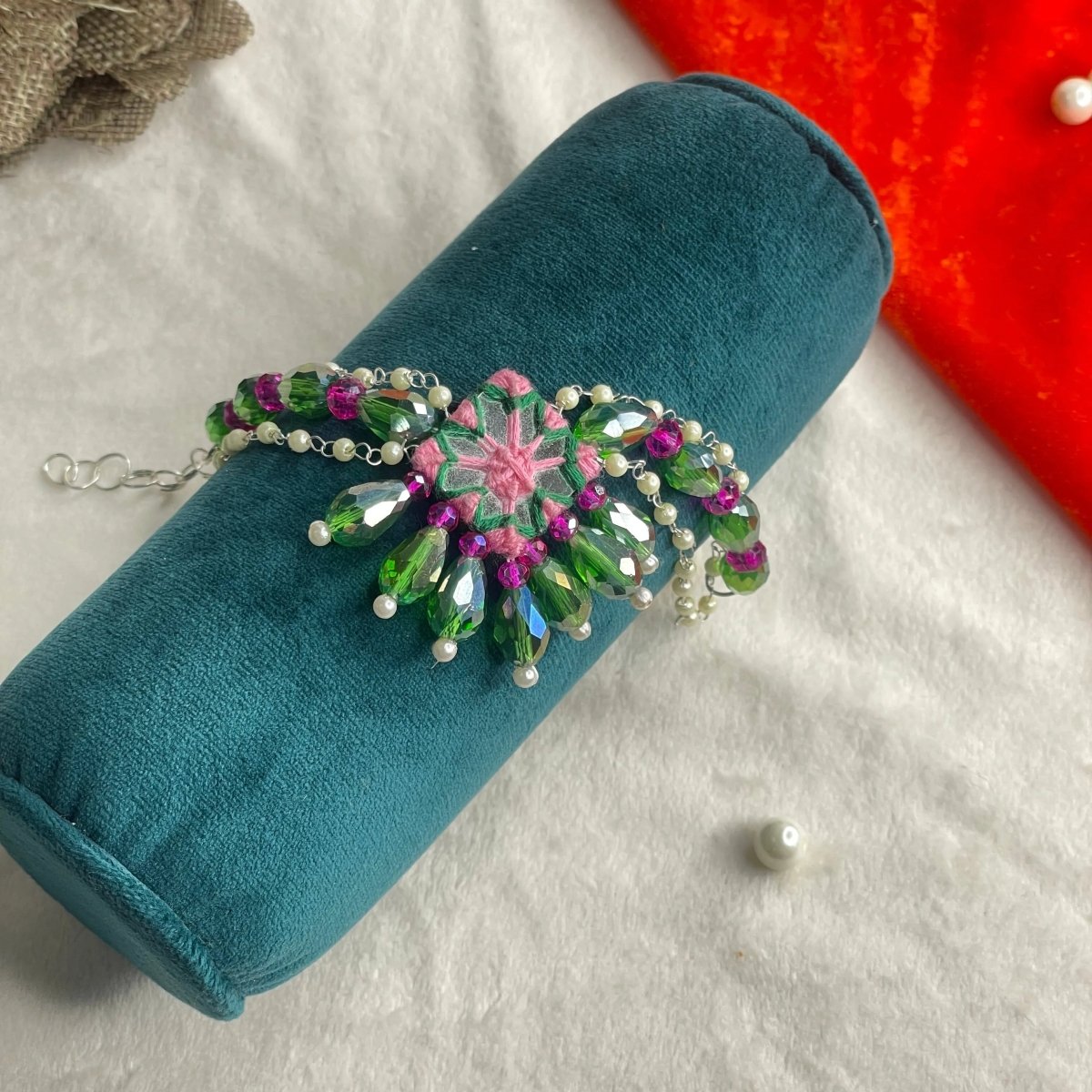 Patalah Traditional Multi Color Handmade (Bracelet) HM - BR - 025 - KHOJ.CITY