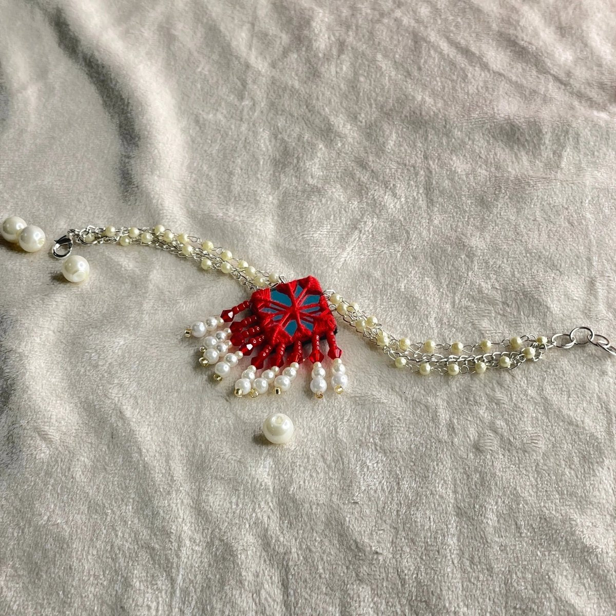 Raani Mirror Traditional Multi Color Handmade (Bracelet) HM - BR - 026 - KHOJ.CITY