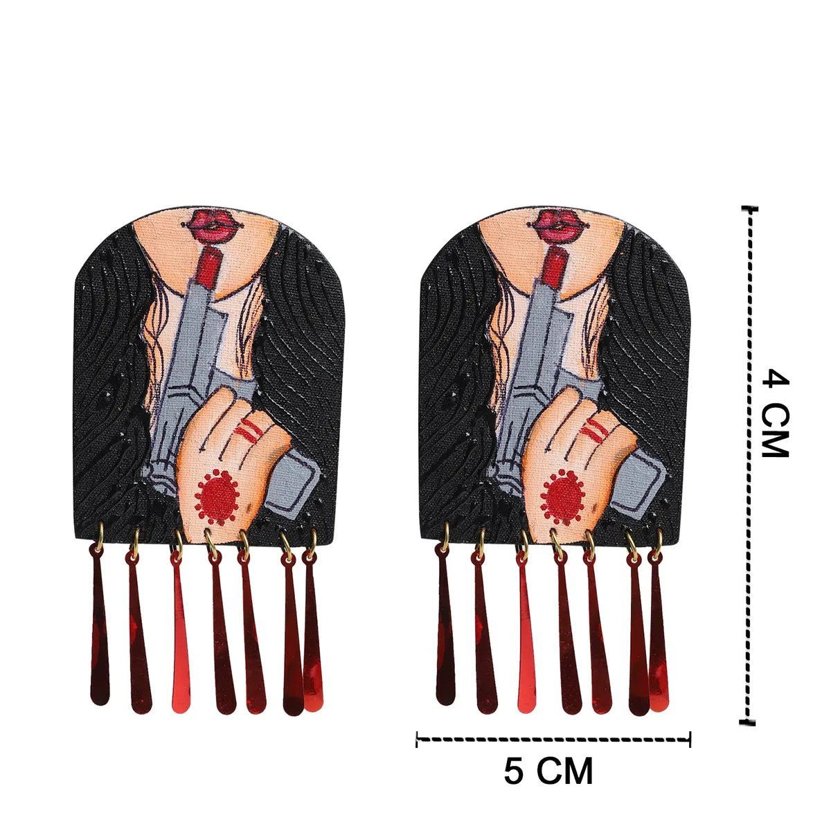 Revolver Rani Urban Naari Bohemian Multi Color Hand Painted (Necklace set) HP - NP - KHOJ.CITY