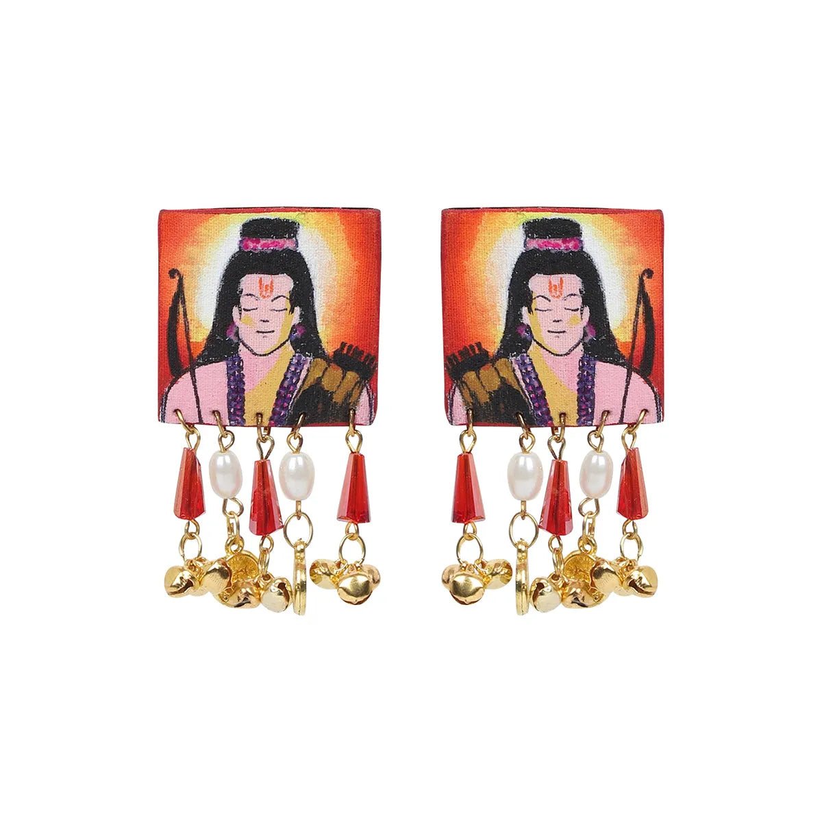 Siya Ram Traditional Multi Color Handmade (Necklace set) HP - NP - KHOJ.CITY