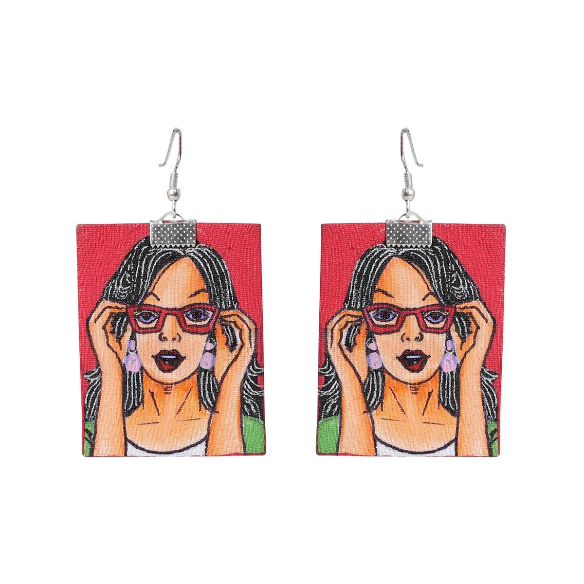 Specs Appeal Urban Naari Bohemian Multi Color Hand Painted (Necklace set) HP - NP - KHOJ.CITY