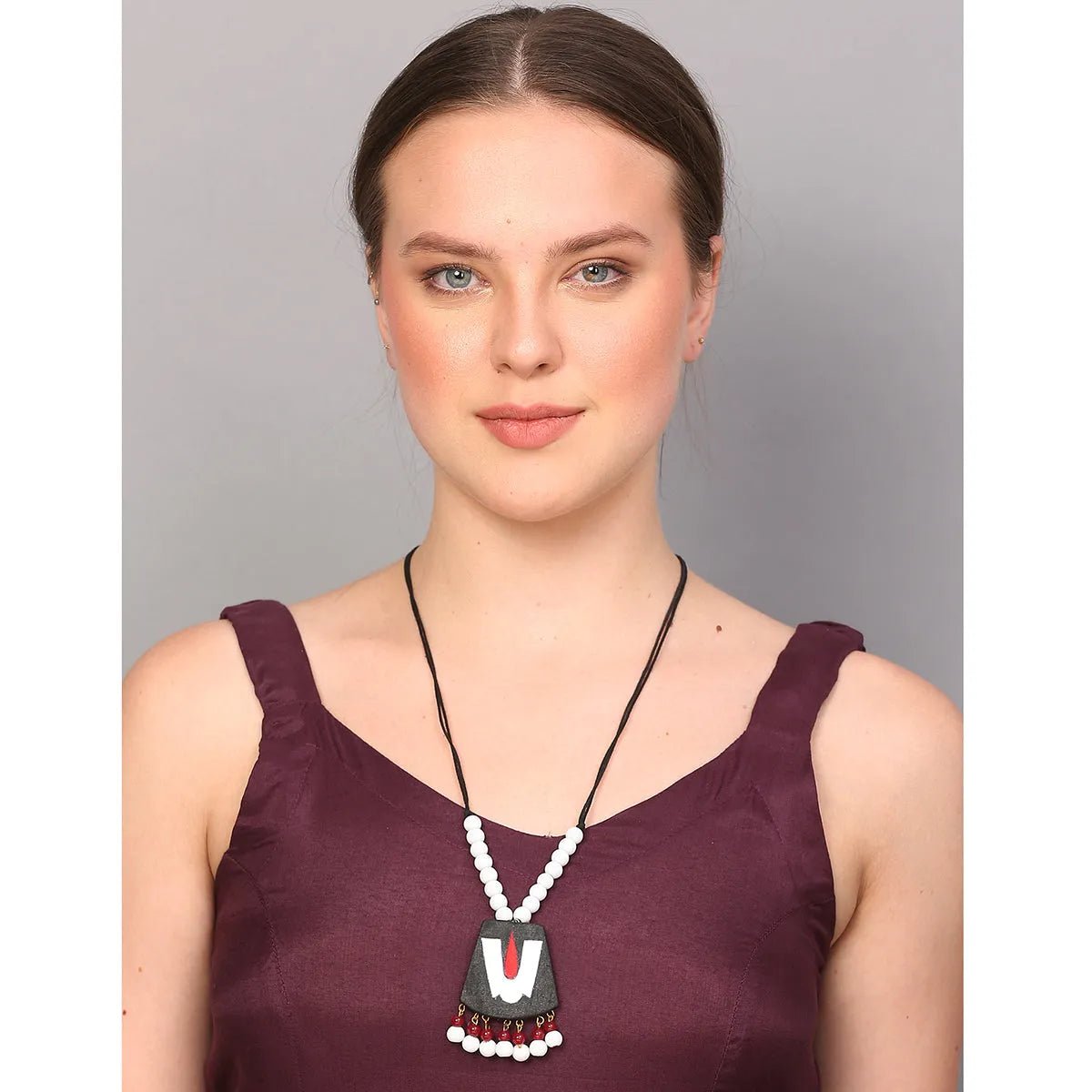 Tilak Traditional Multi Color Handmade (Necklace) HM - NP - KHOJ.CITY