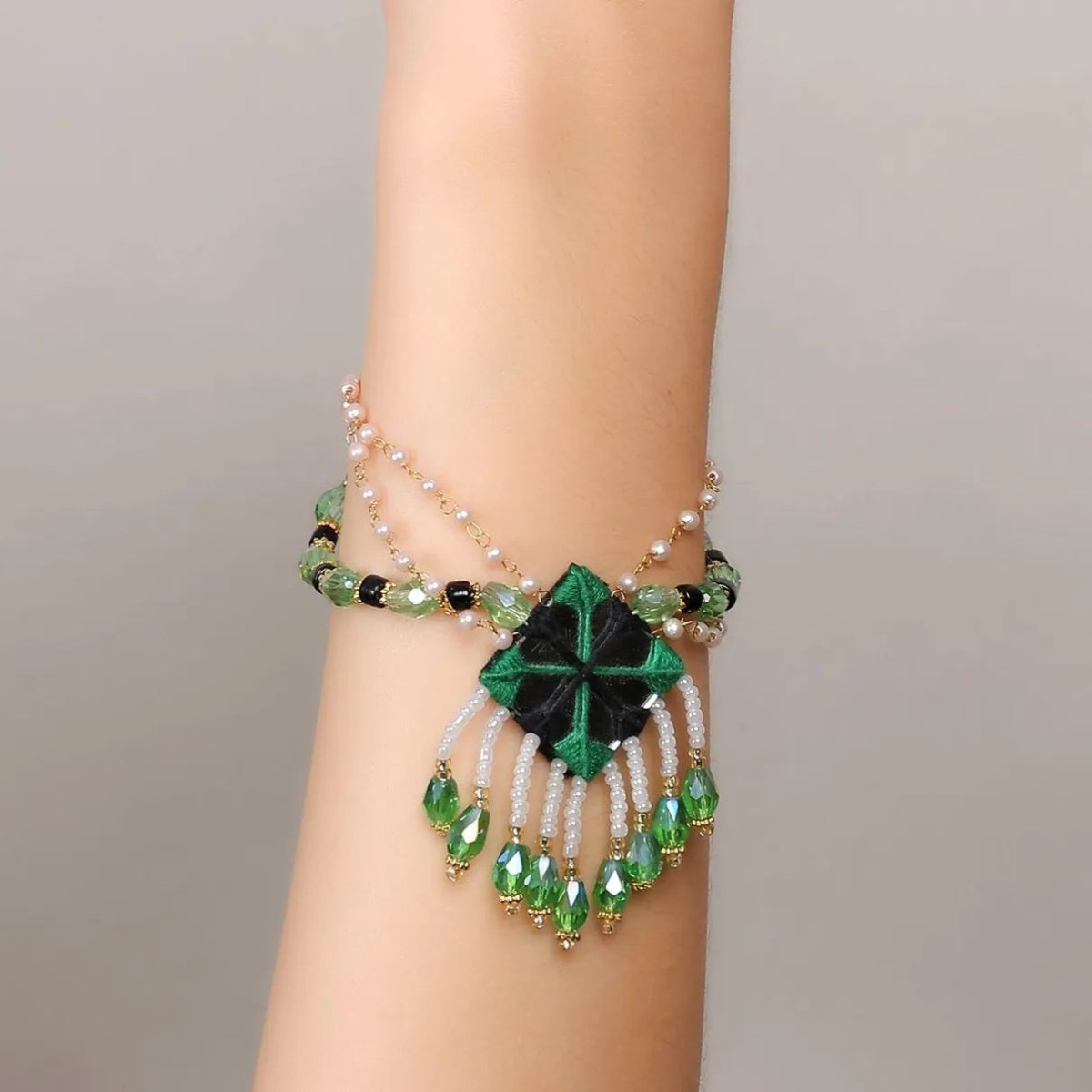 Vajra Traditional Multi Color Handmade (Bracelet) HM - BR - 029 - KHOJ.CITY