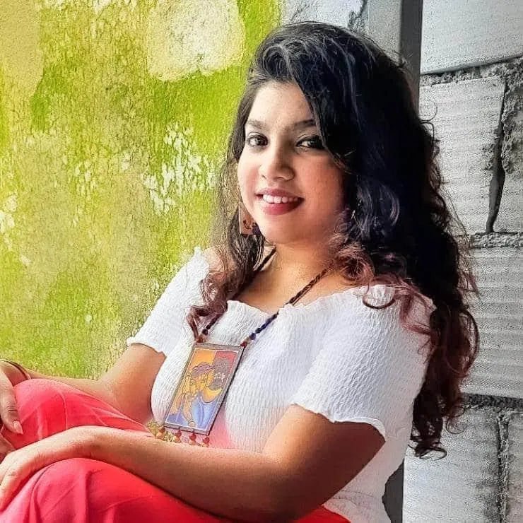 Gaurisuta Mumbai Cha Ganesha Traditional Multi Color Hand Painted (Necklace Set) HP - NP - 136 - KHOJ.CITY