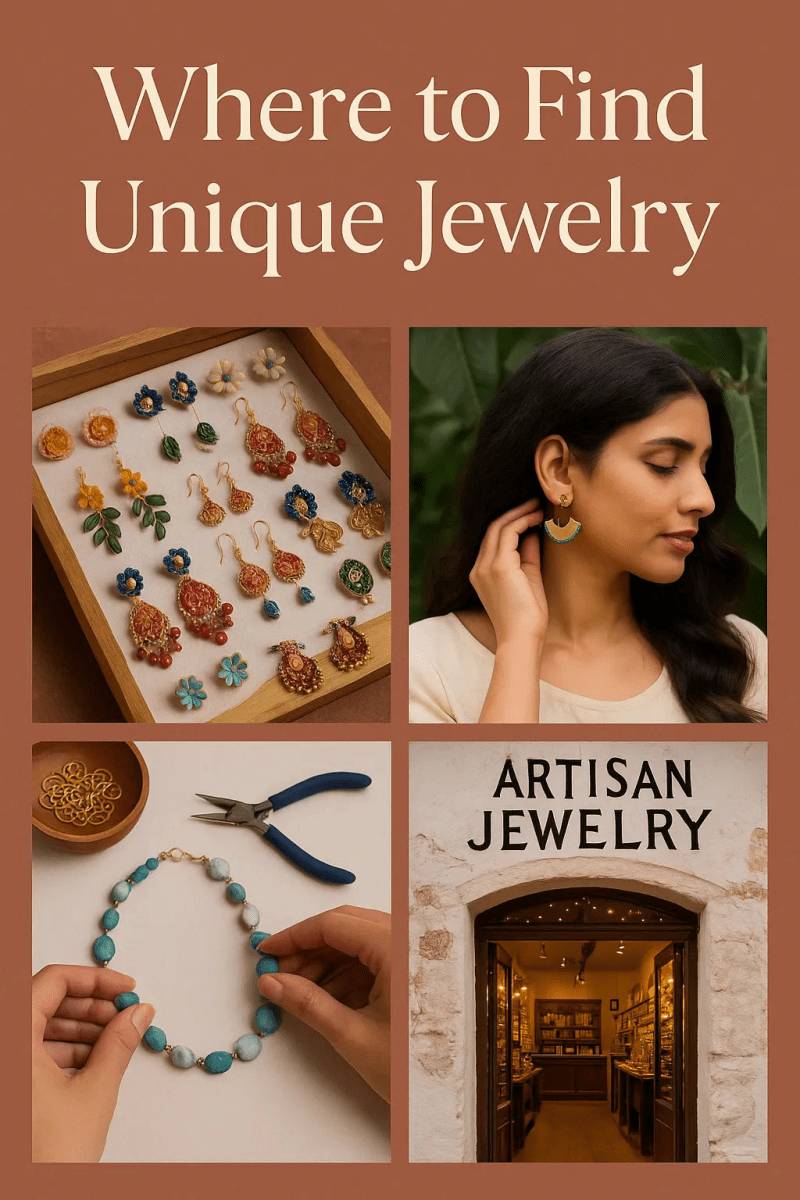 Where to Find Unique Jewelry | Discover Handmade, Vintage & Custom Pieces - KHOJ.CITY
