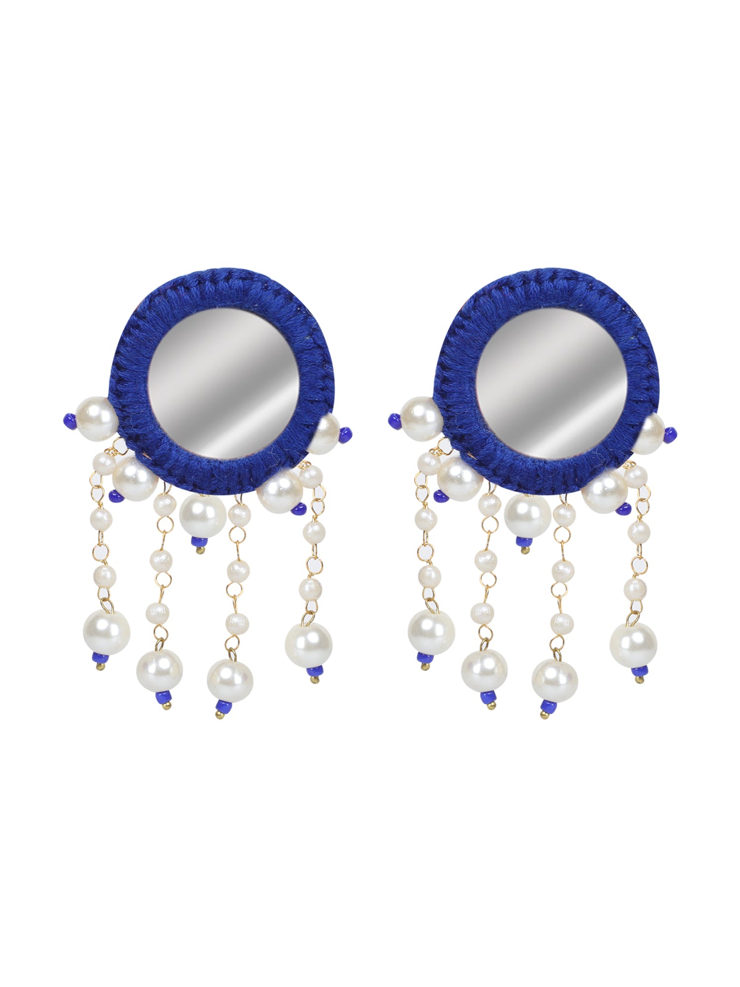Oxidised Charms Multi Color Handmade Drop (Earrings) HM-ER-027
