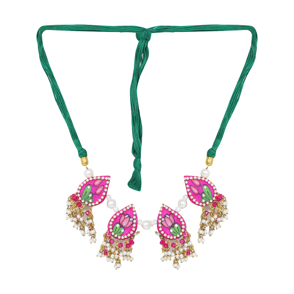 Amelia Traditional Multi Color Hand Painted (Choker) HP-NP-