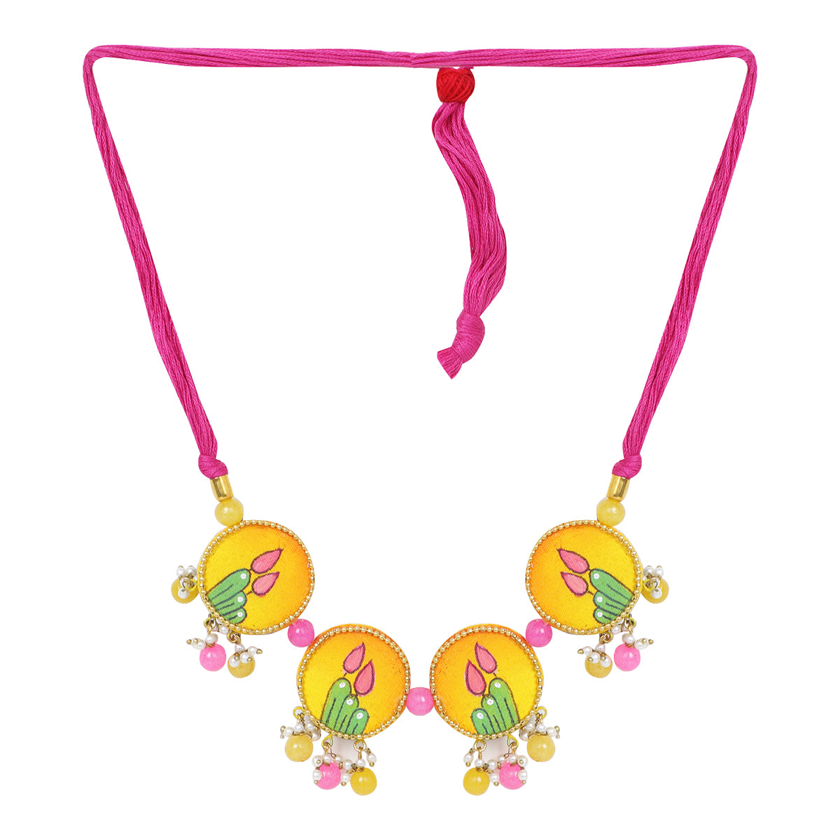 Dusk Traditional Multi Color Hand Painted (Choker) HP-NP-