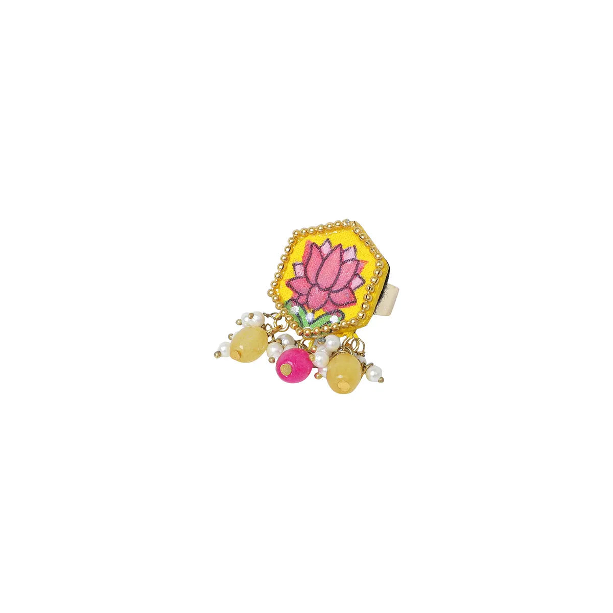 Lily Classic Multi Color Hand Painted (Ring) HP-RG-