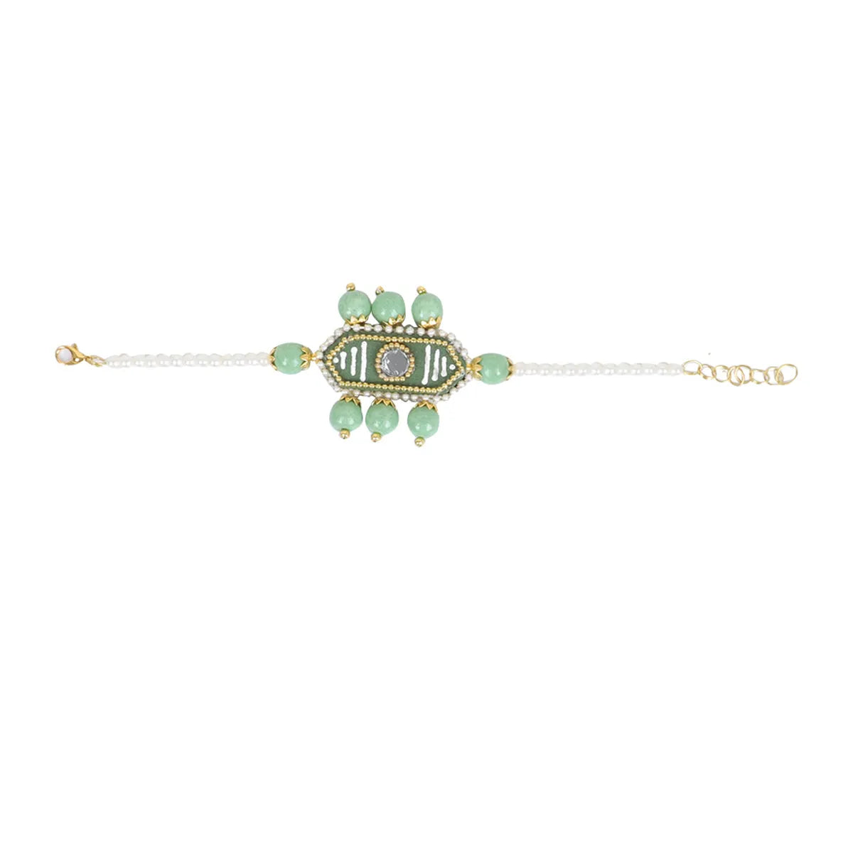 Nalini Green Classic Hand Painted (Bracelet) HP-BR-